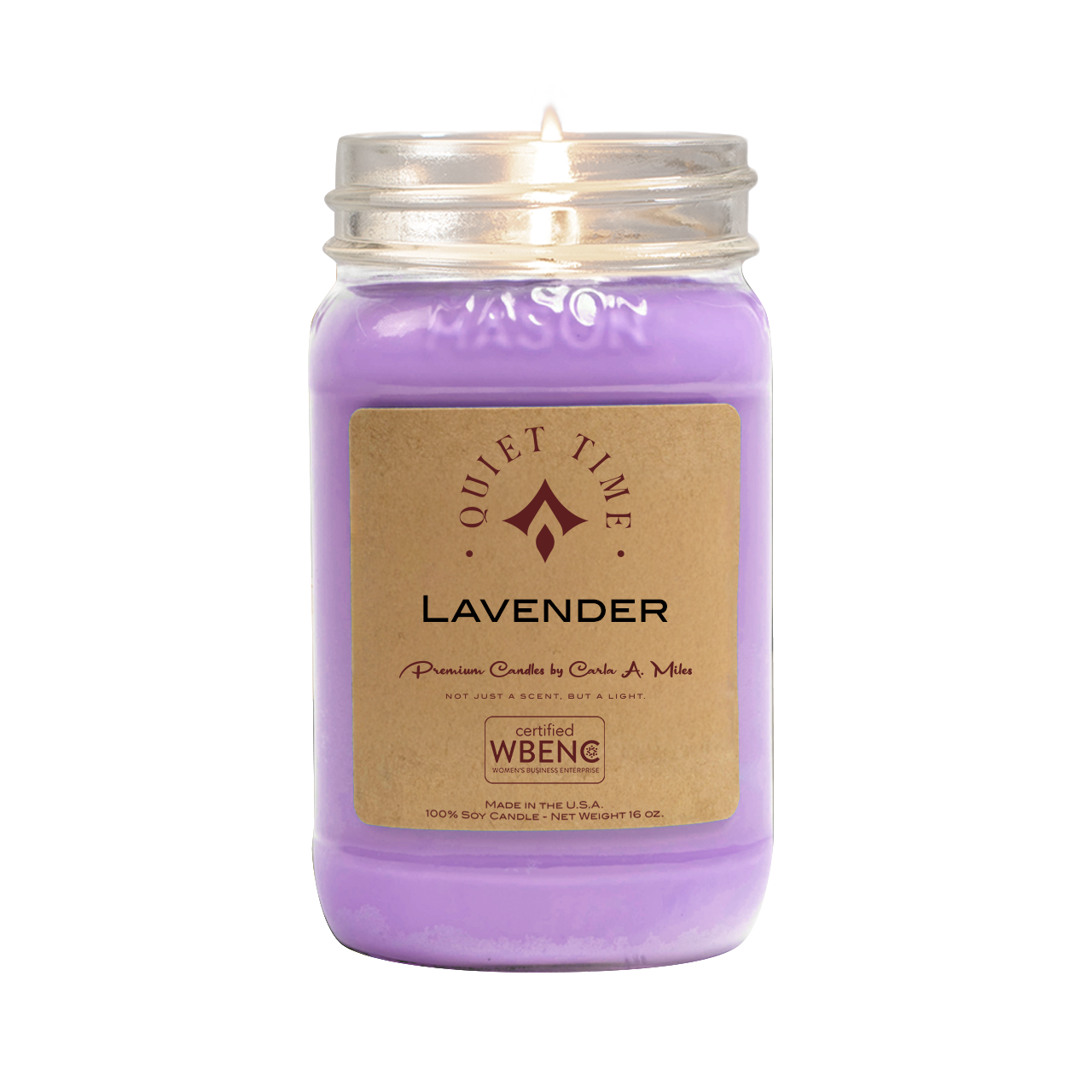 Lavender | Pure Soy Wax Candle | Made in USA
