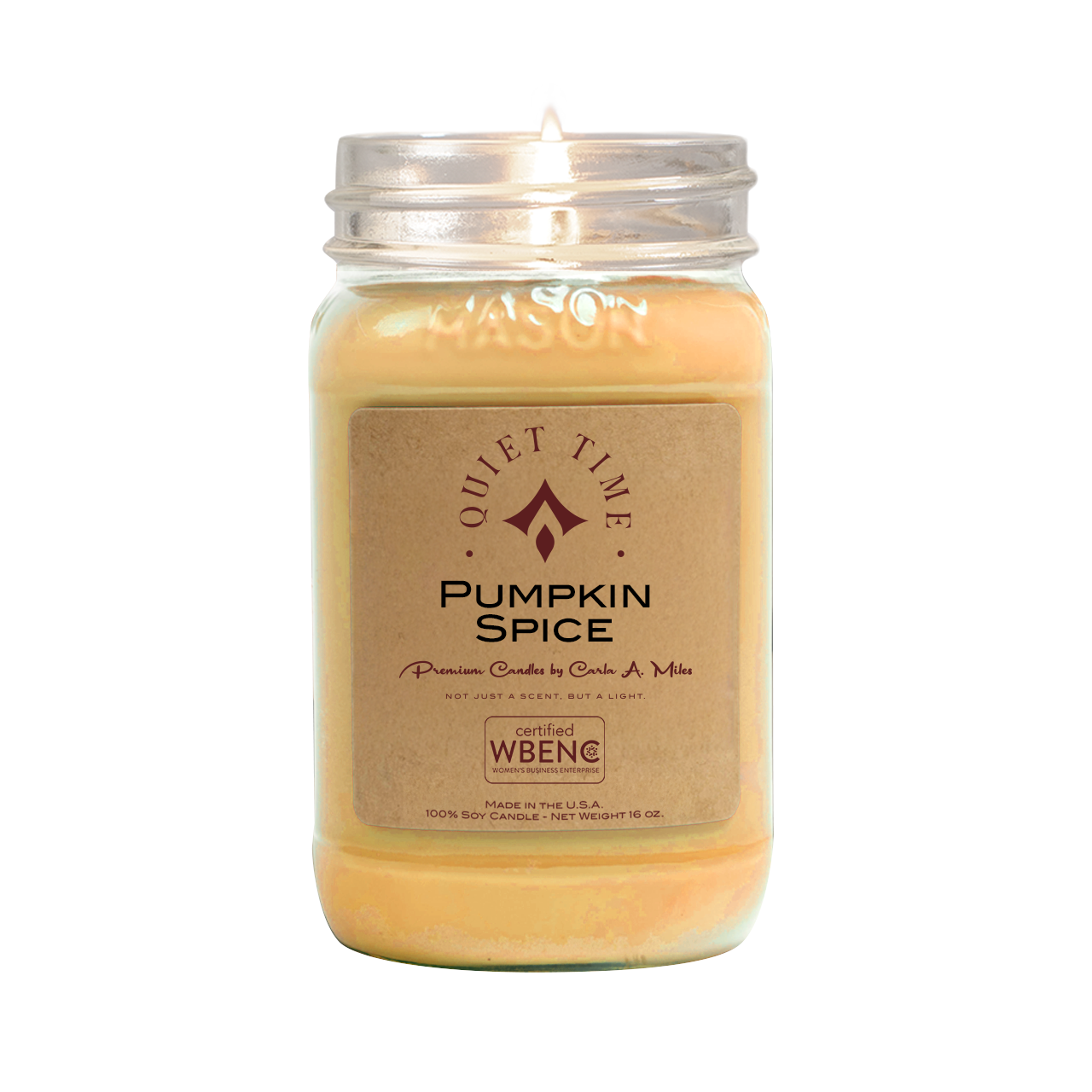 Pumpkin Spice | Pure Soy Wax Candle | Made in USA