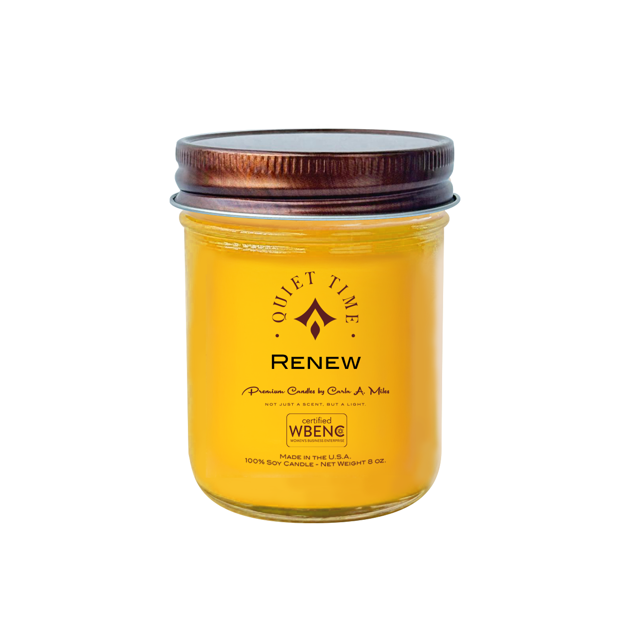 Renew | Pure Soy Wax Candle | Made in USA