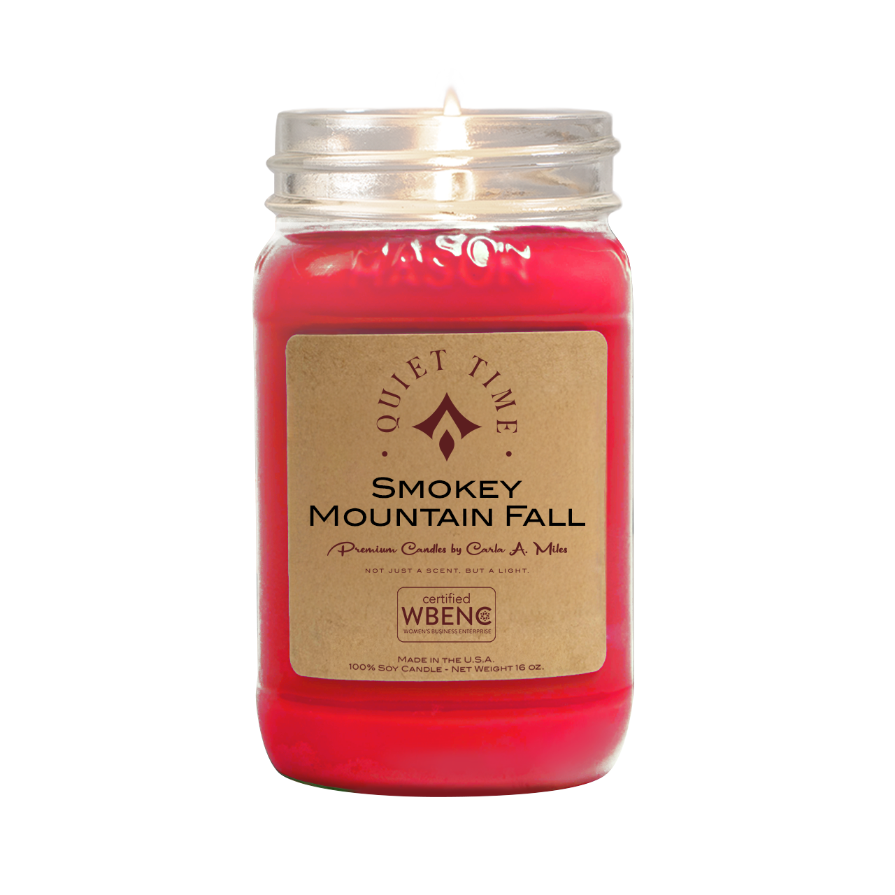 Smoky Mountain Fall | Pure Soy Wax Candle | Made in USA