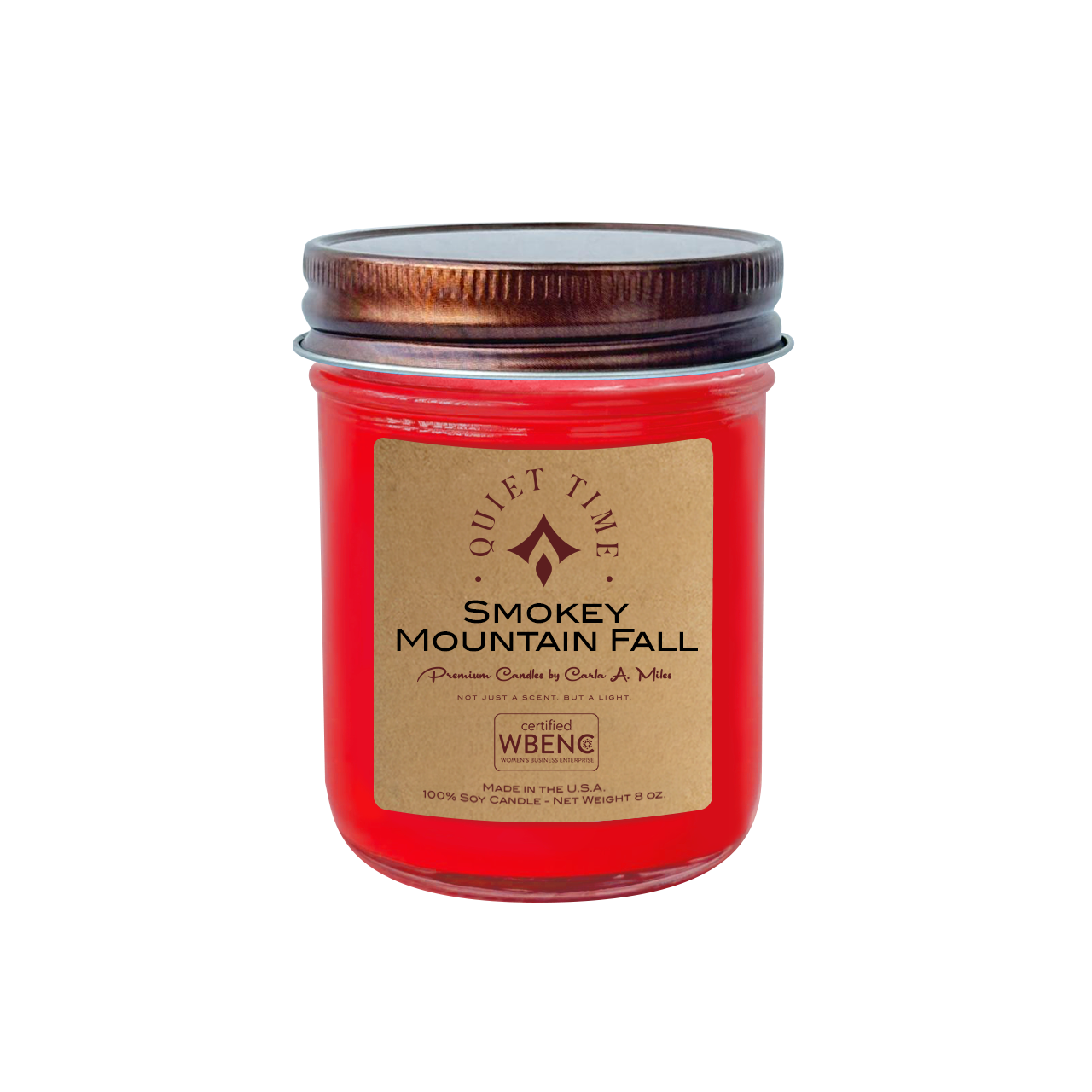 Smoky Mountain Fall | Pure Soy Wax Candle | Made in USA