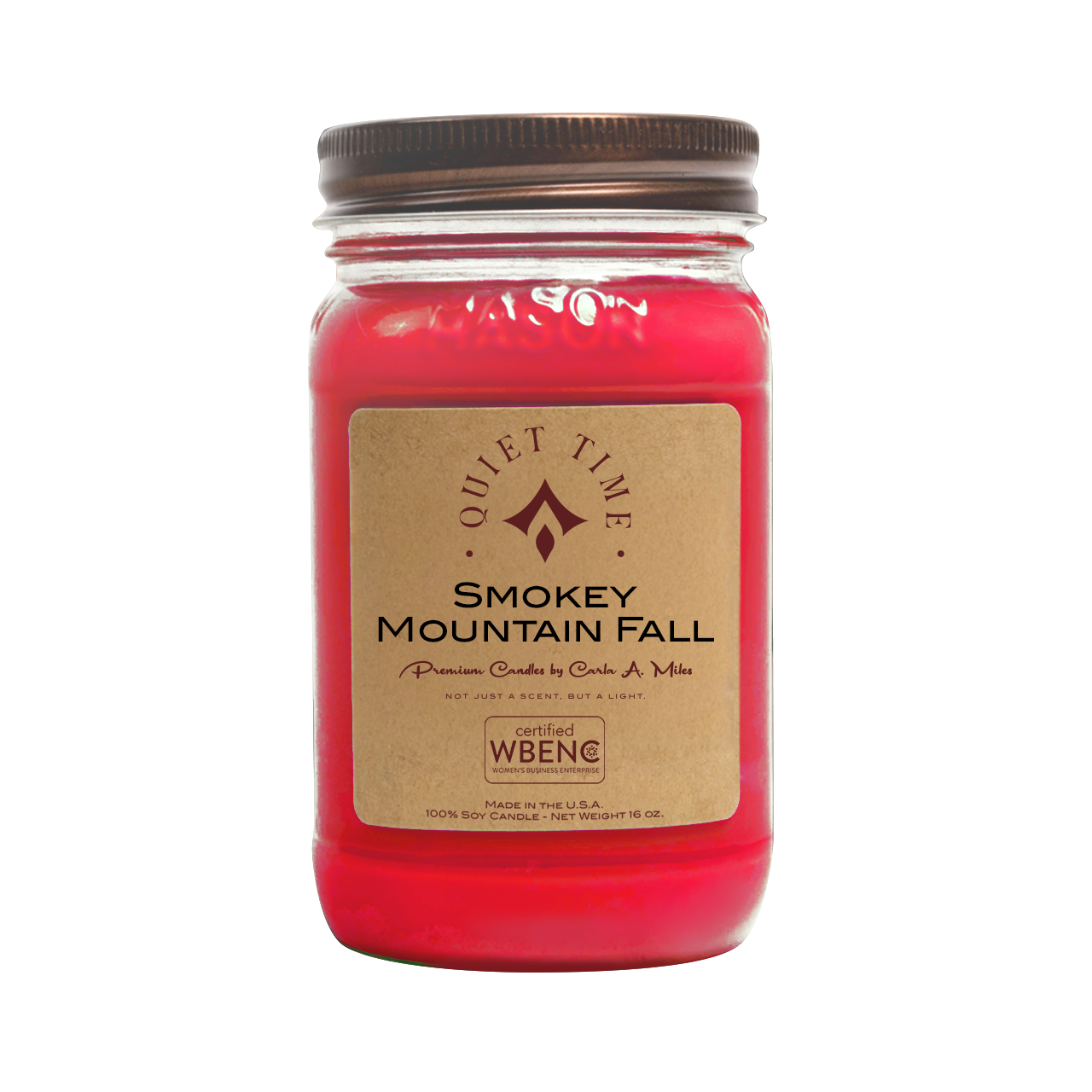 Smoky Mountain Fall | Pure Soy Wax Candle | Made in USA