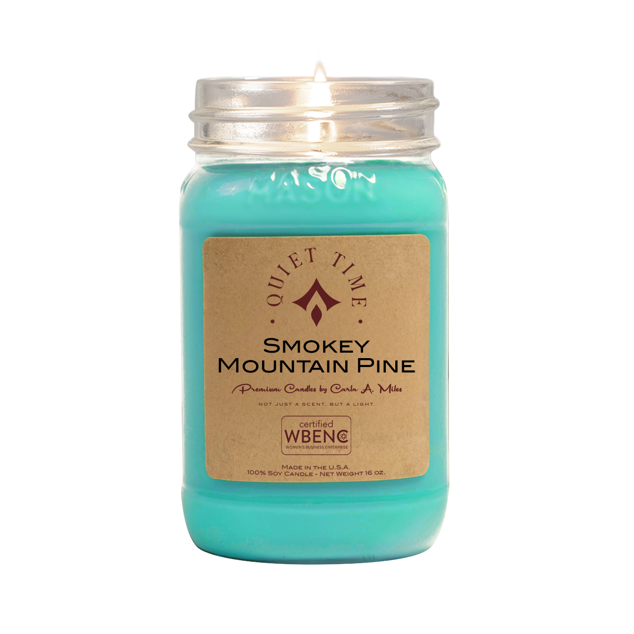 Smoky Mountain Pine | Pure Soy Wax Candle | Made in USA