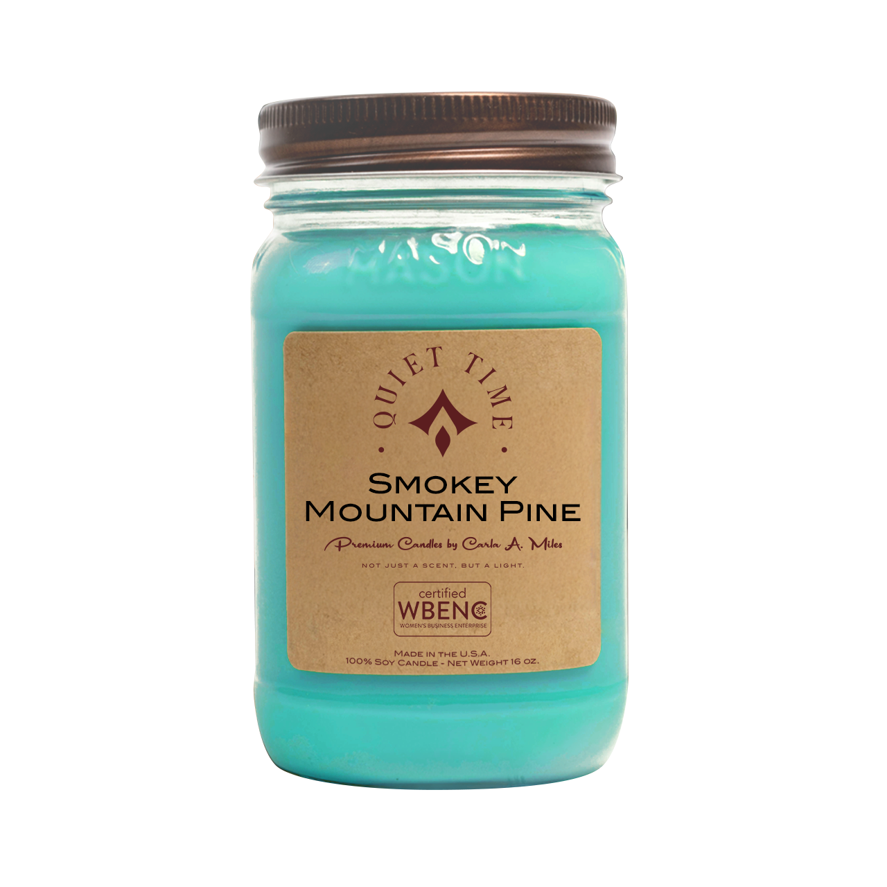 Smoky Mountain Pine | Pure Soy Wax Candle | Made in USA