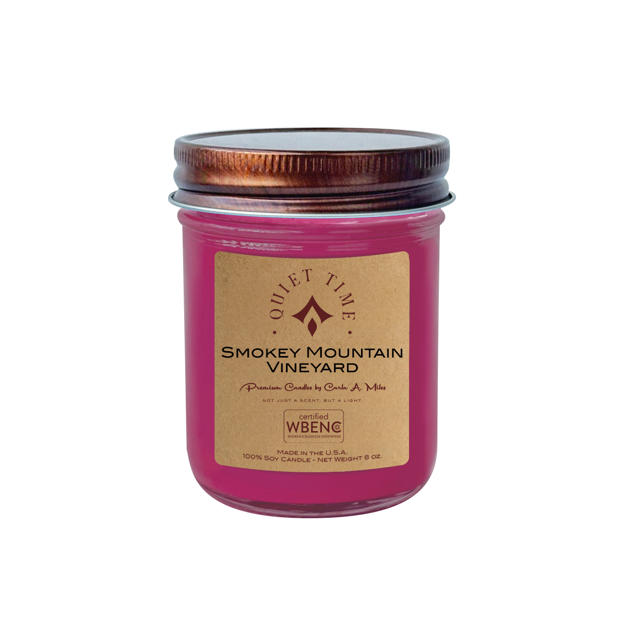 Smoky Mountain Vineyard | Pure Soy Wax Candle | Made in USA