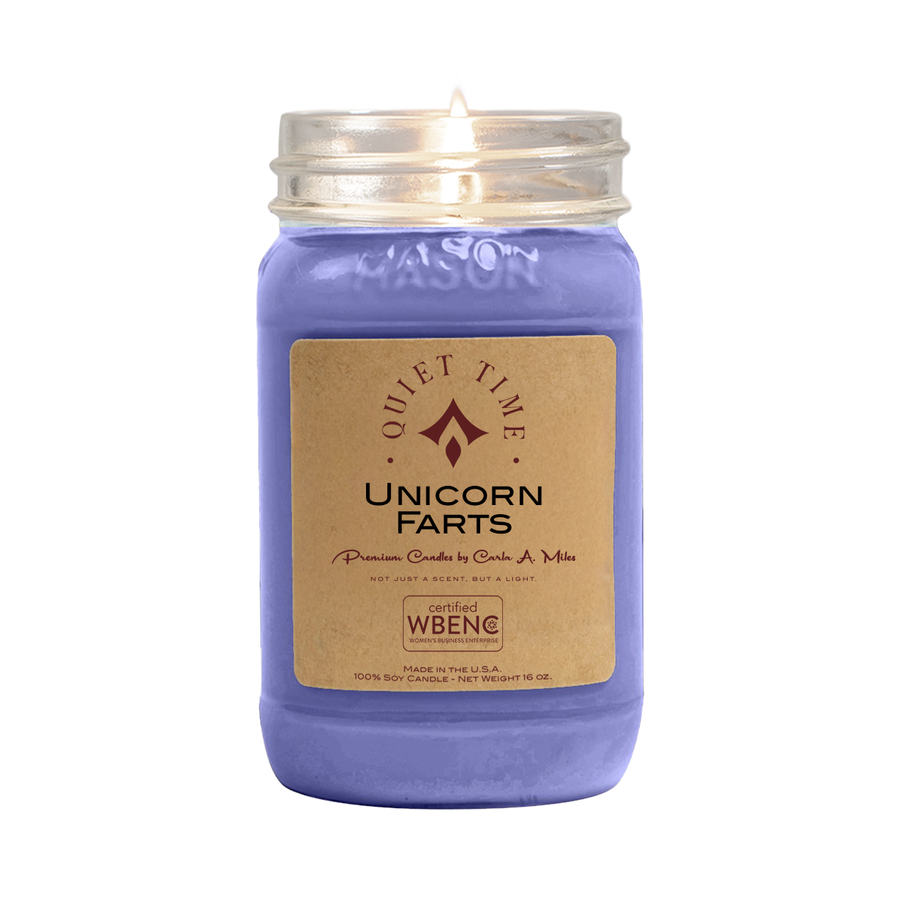Unicorn Farts | Pure Soy Wax Candle | Made in USA