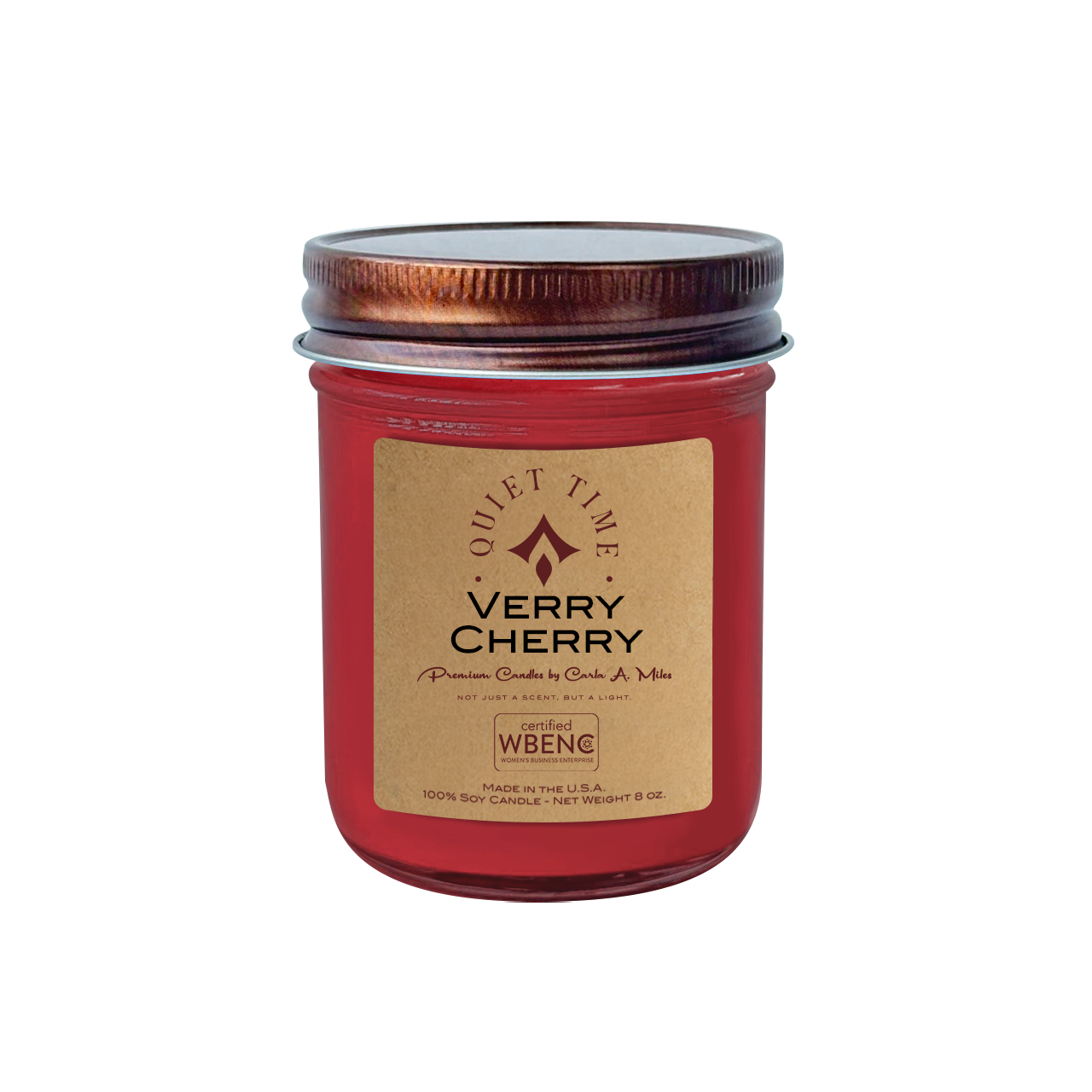 Very Cherry | Pure Soy Wax Candle | Made in USA
