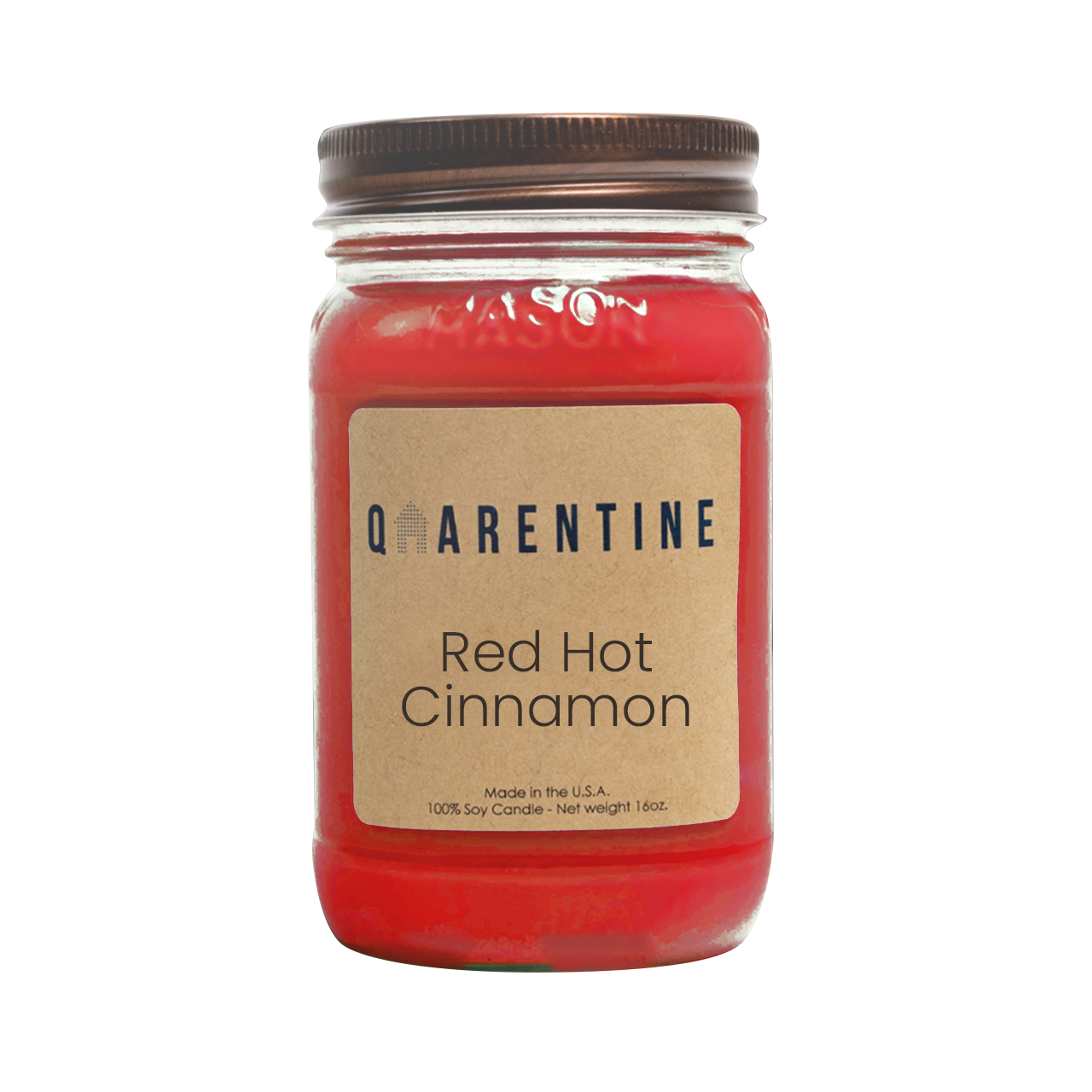 Red Hot Cinnamon | Pure Soy Wax Candle | Made in USA