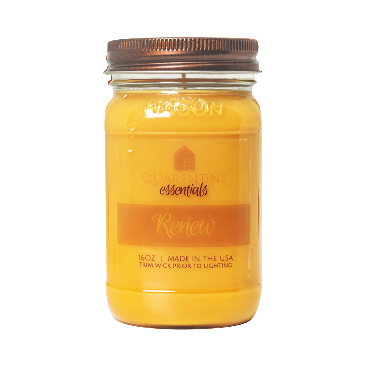 Renew | Pure Soy Wax Candle | Made in USA