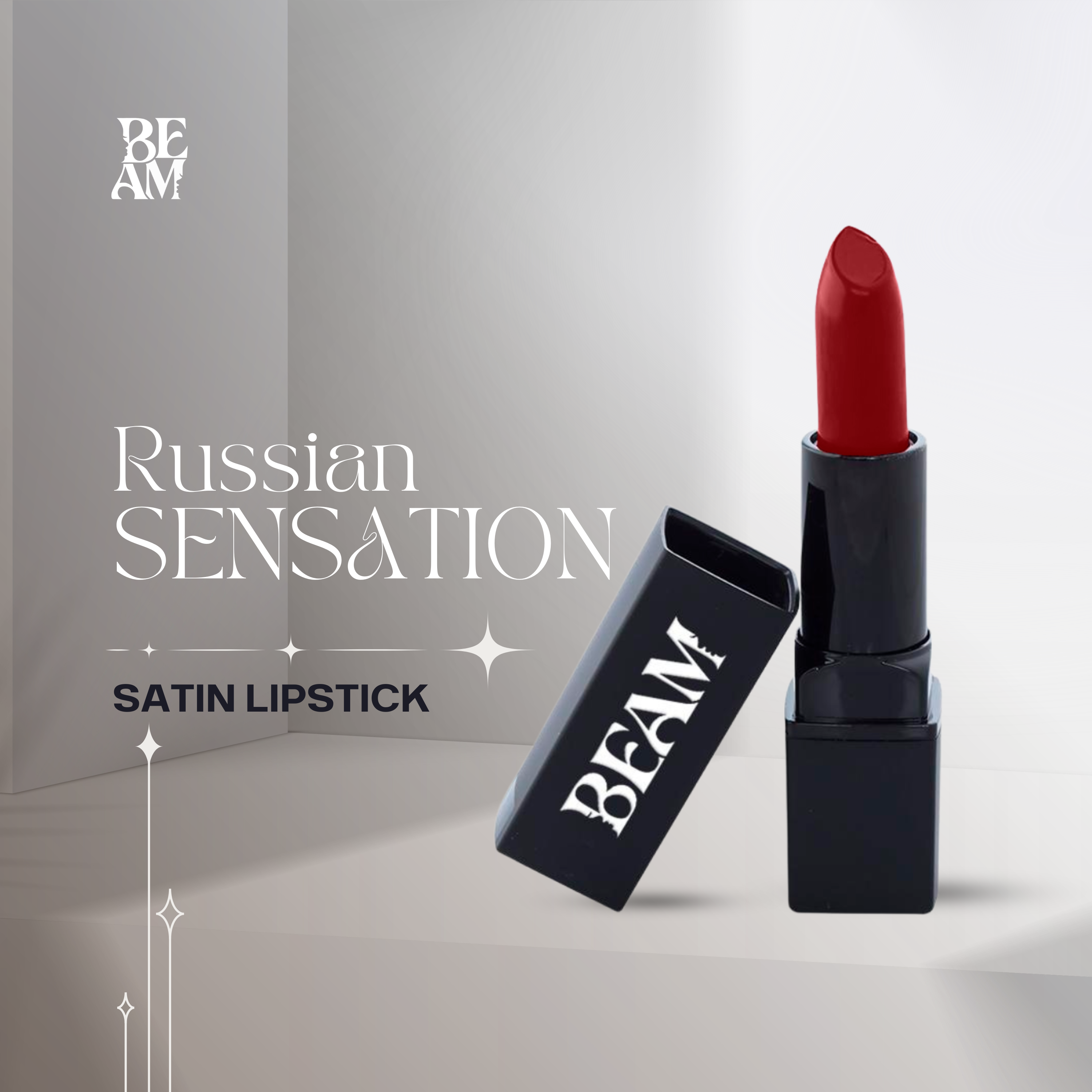 BEAM Satin Lipstick (Darker Shades)