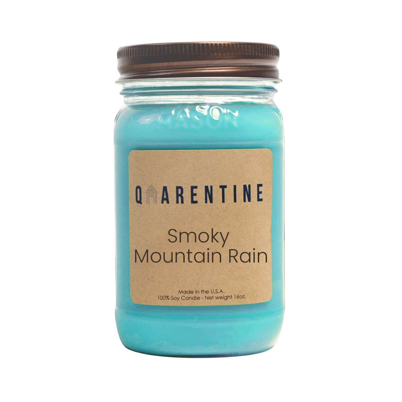 Smoky Mountain Rain | Pure Soy Wax Candle | Made in USA