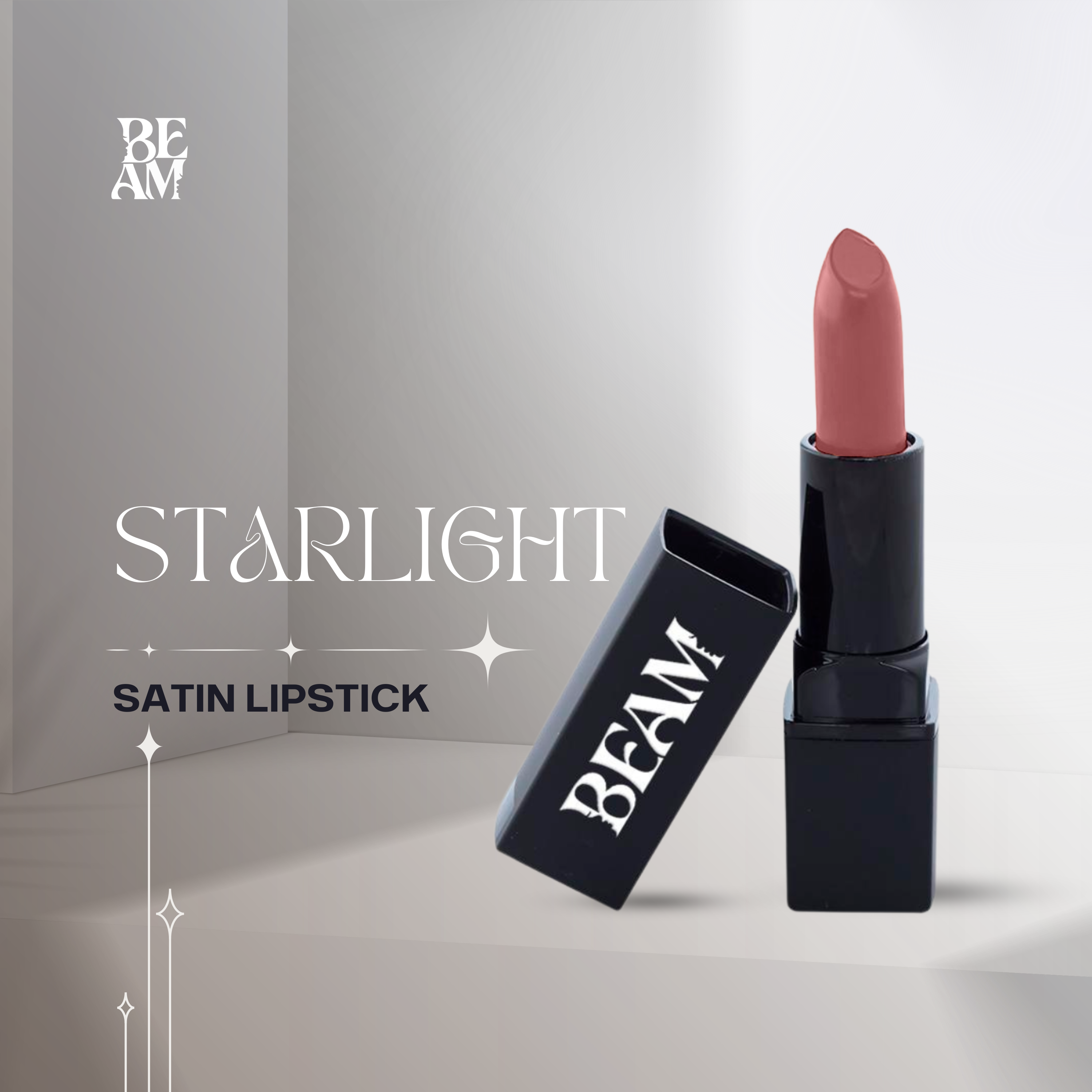 BEAM Satin Lipstick (Darker Shades)
