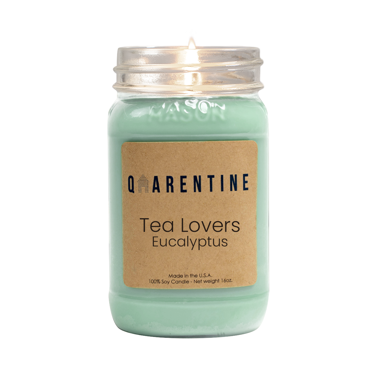 Tea Lovers Eucalyptus | Pure Soy Wax Candle | Made in USA
