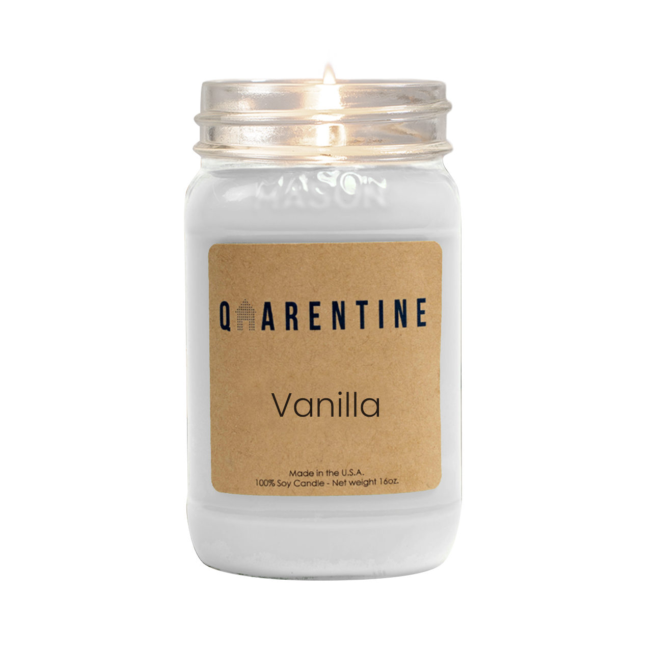 Vanilla | Pure Soy Wax Candle | Made in USA