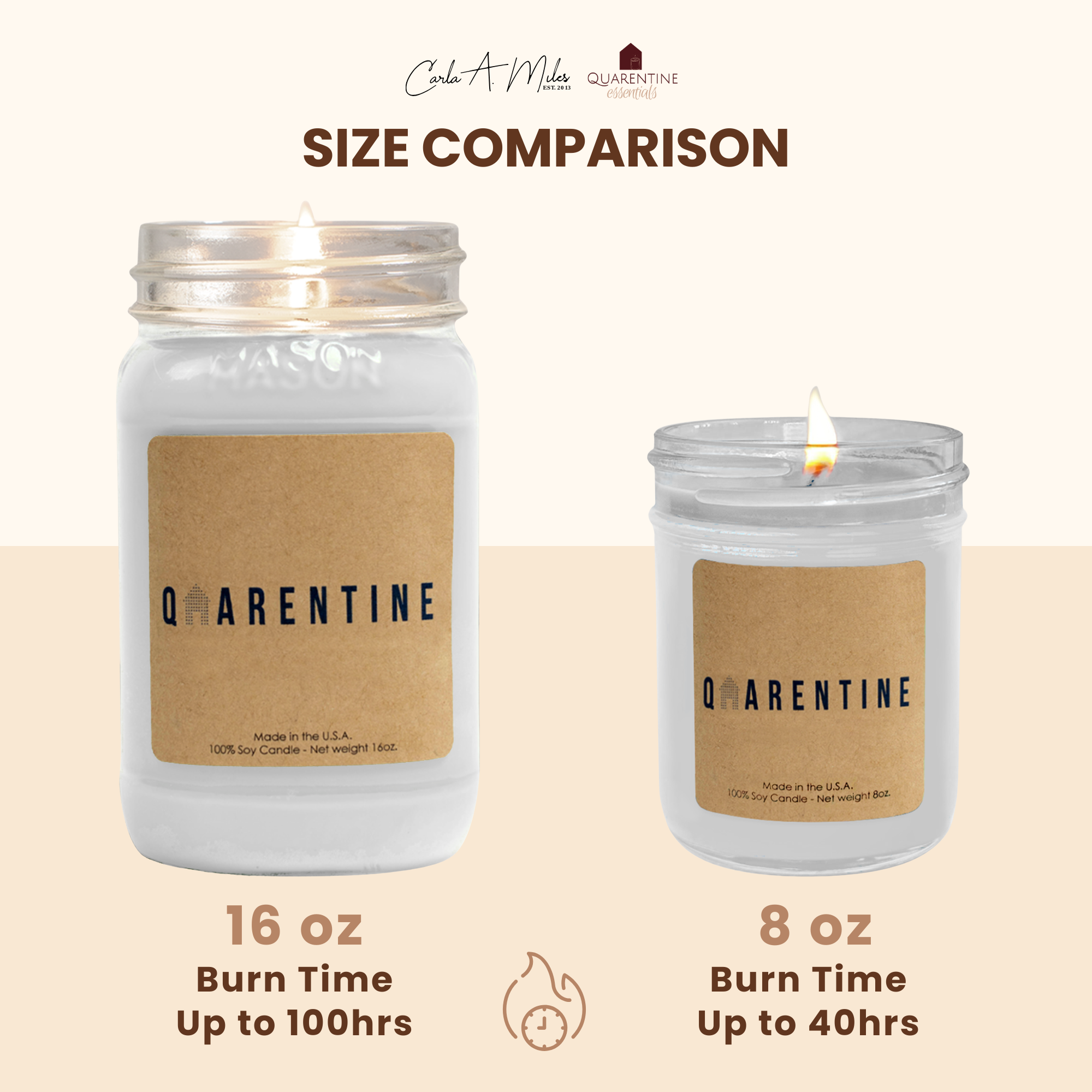 Apple Pumpkin | Pure Soy Wax Candle | Made in USA