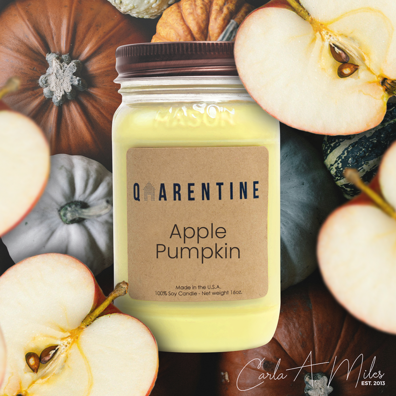 Apple Pumpkin | Pure Soy Wax Candle | Made in USA