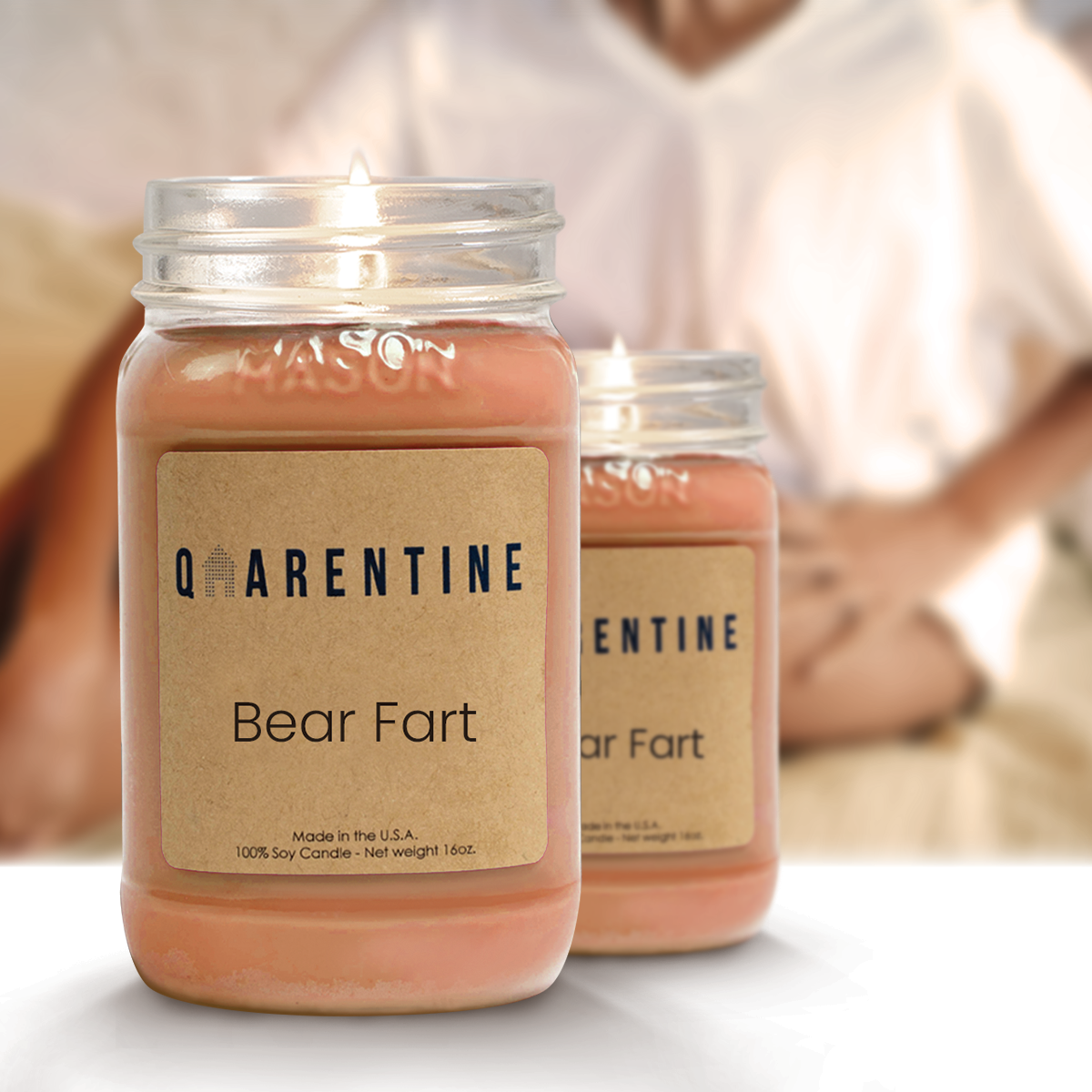 Bear Fart | Pure Soy Wax Candle | Made in USA