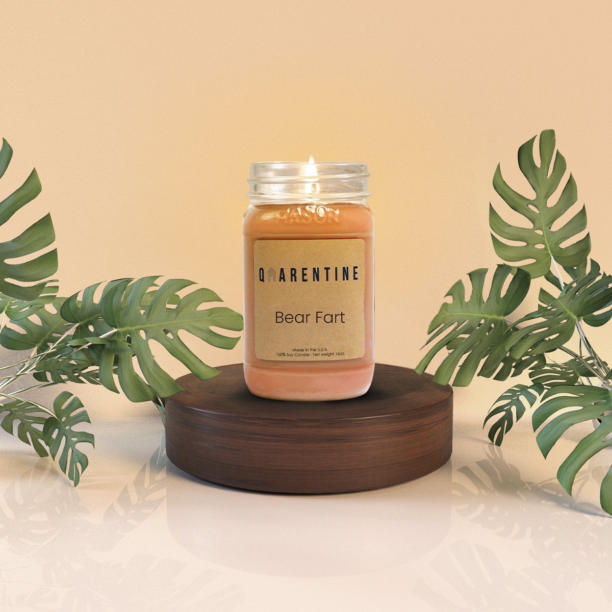 Bear Fart | Pure Soy Wax Candle | Made in USA