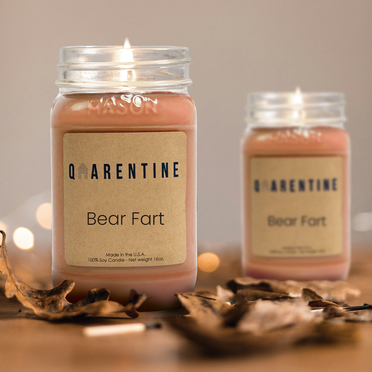 Bear Fart | Pure Soy Wax Candle | Made in USA