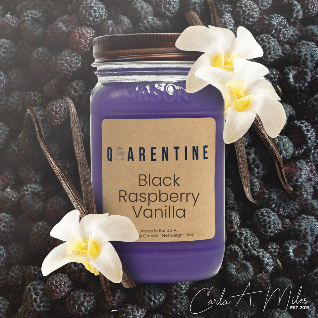 Black Raspberry Candle Black Raspberry Vanilla | Pure Soy Wax Candle | Made in USA