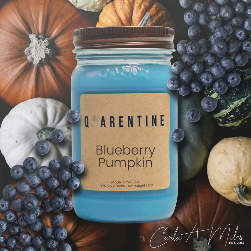 Blueberry Pumpkin | Pure Soy Wax Candle | Made in USA