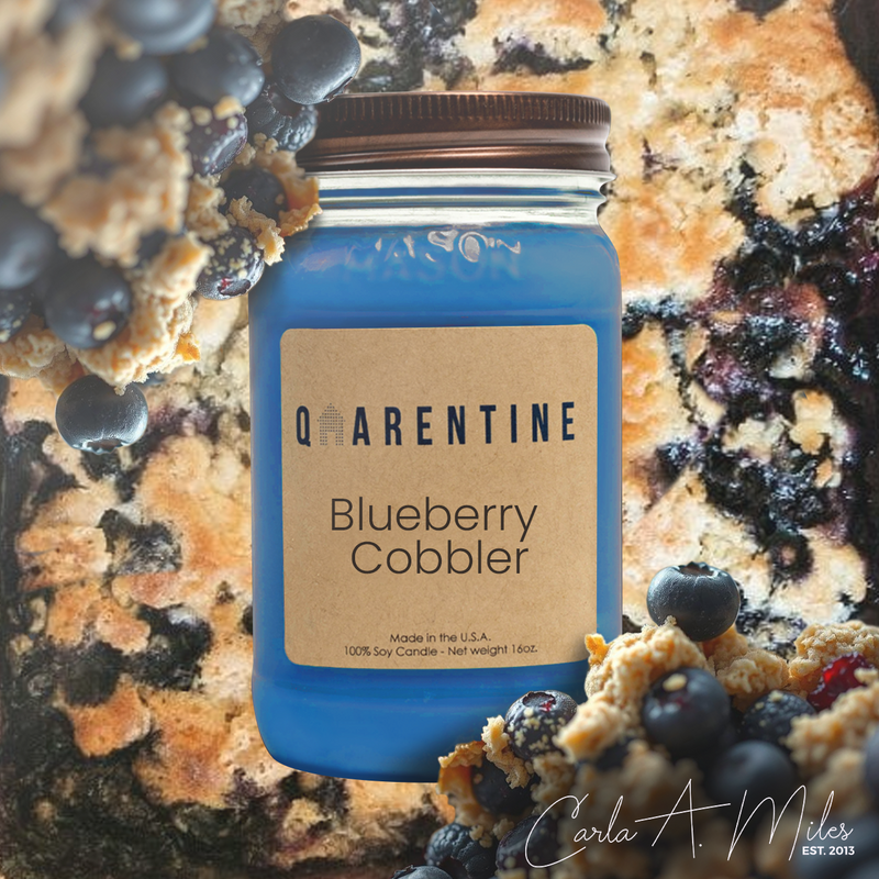 Blueberry Cobbler | Pure Soy Wax Candle | Made in USA