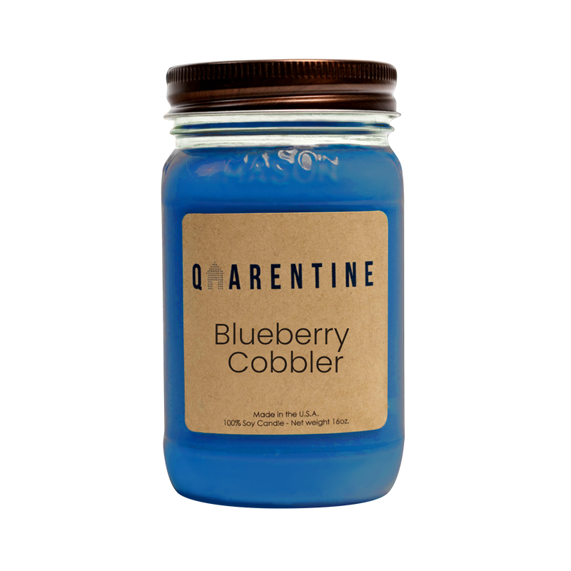 Blueberry Cobbler | Pure Soy Wax Candle | Made in USA