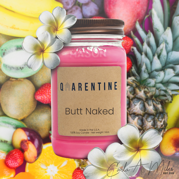 Butt Naked | Pure Soy Wax Candle | Made in USA