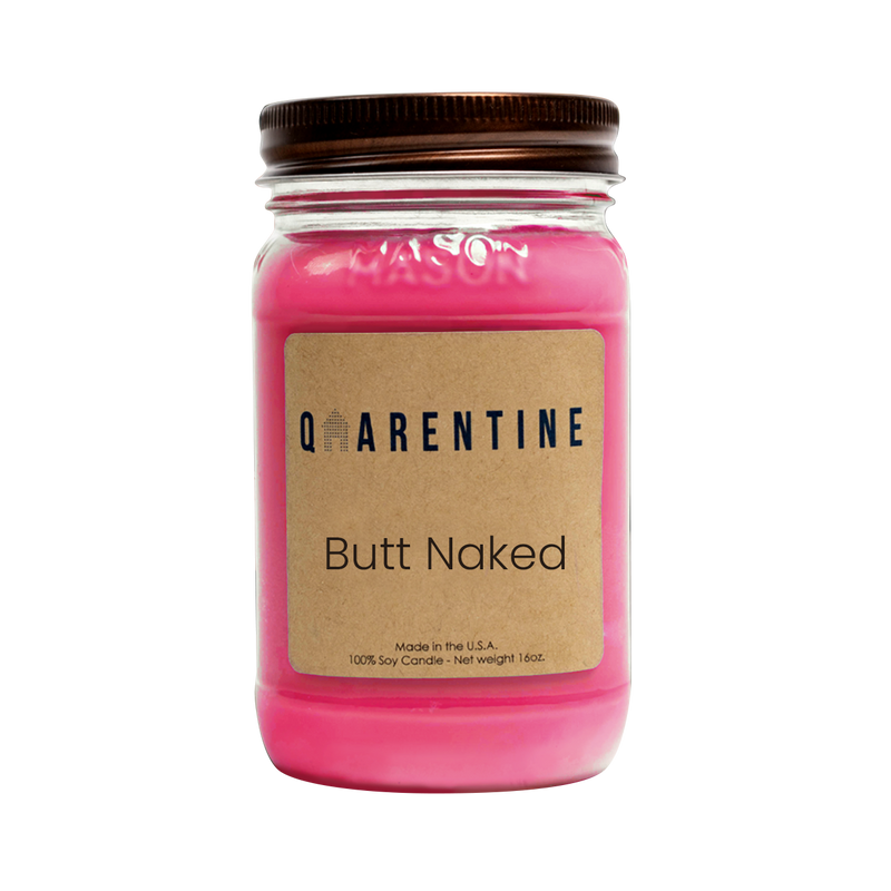 Butt Naked | Pure Soy Wax Candle | Made in USA