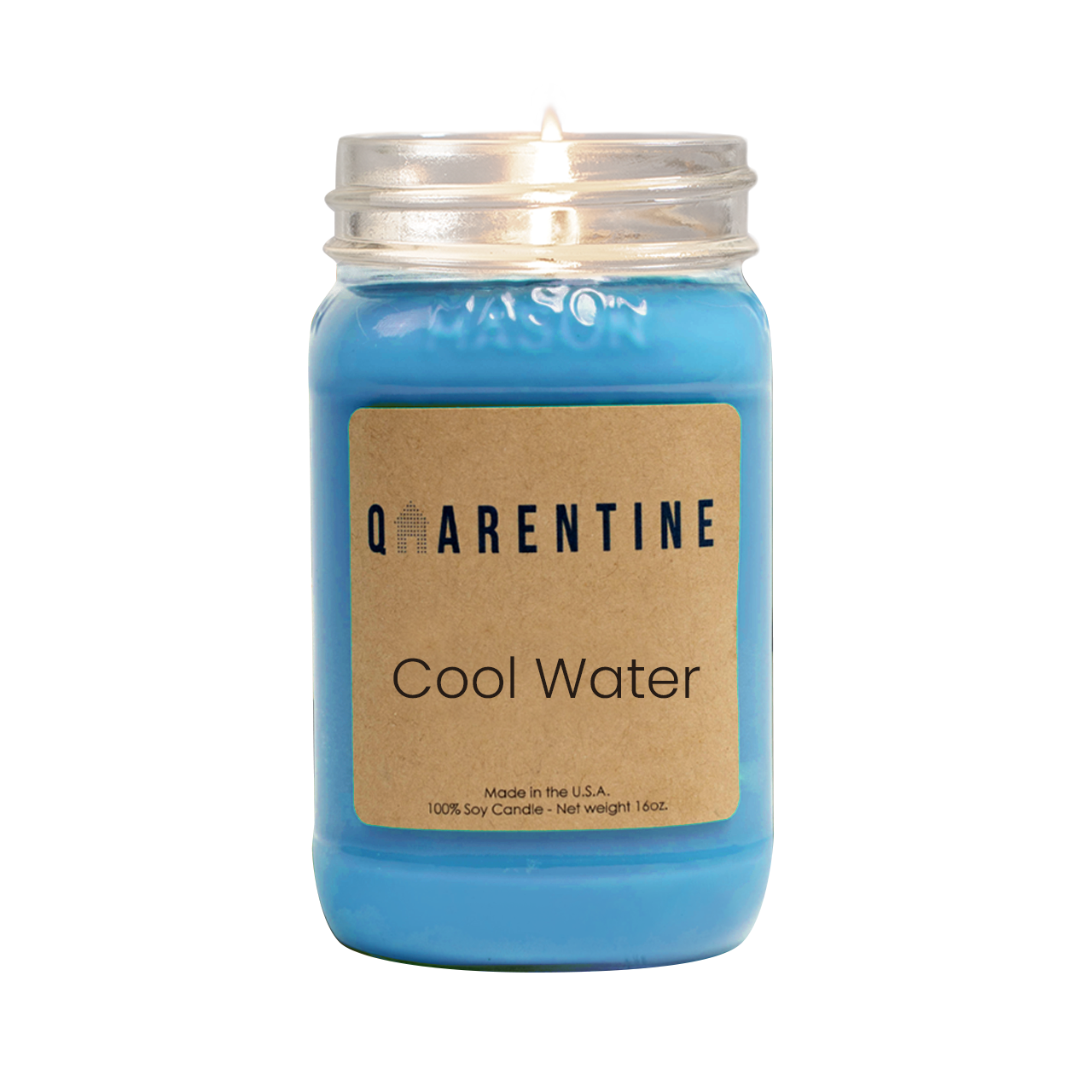 Cool Water | Pure Soy Wax Candle | Made in USA