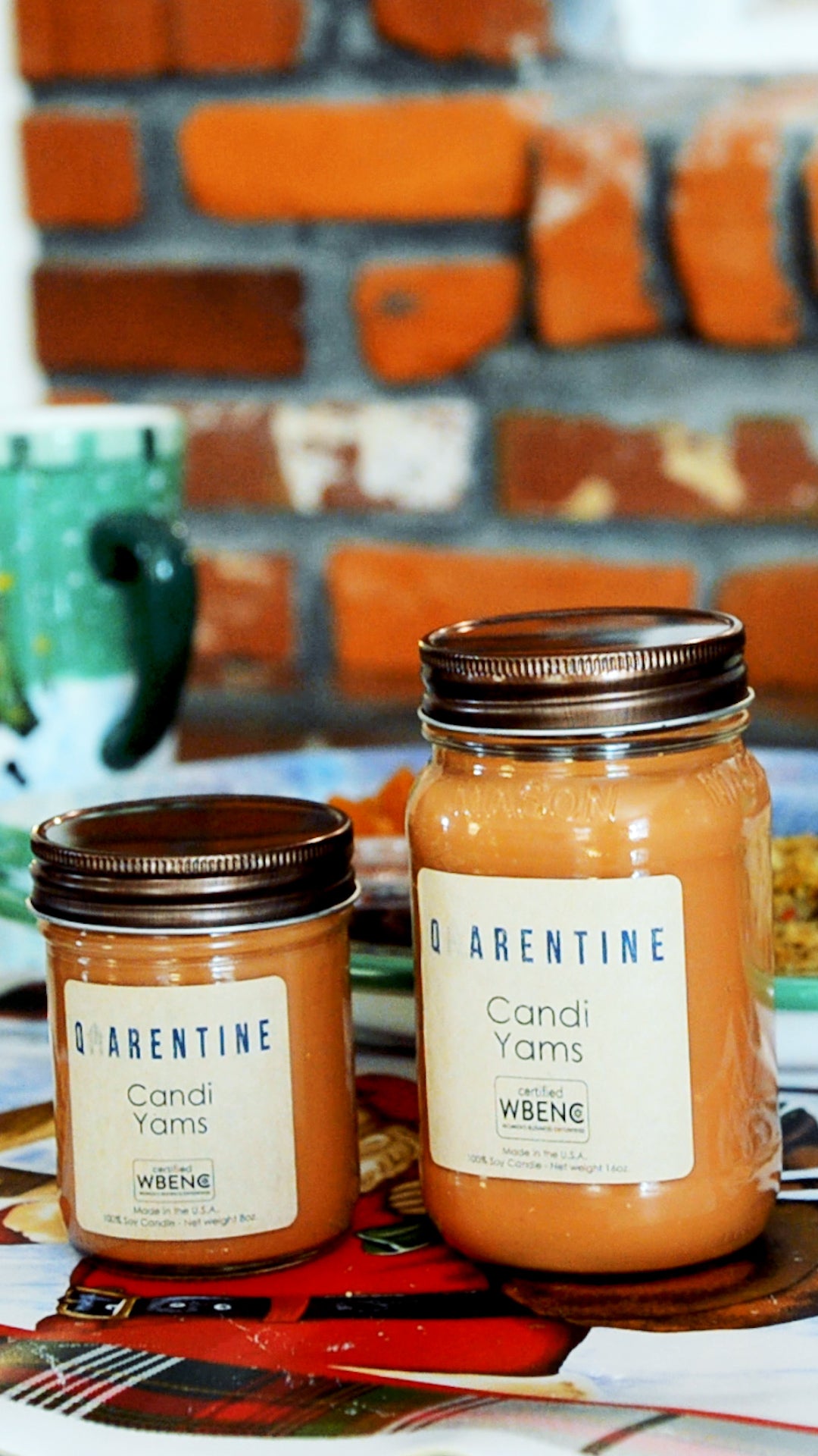 Candi Yams | Pure Soy Wax Candle | Made in USA