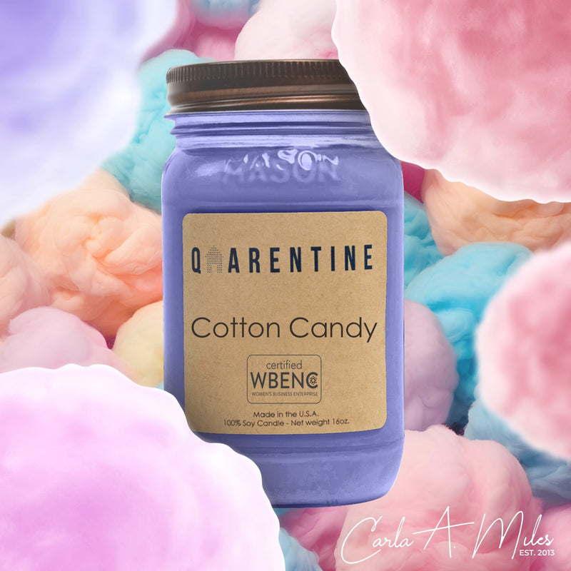 Cotton Candy | Pure Soy Wax Candle | Made in USA