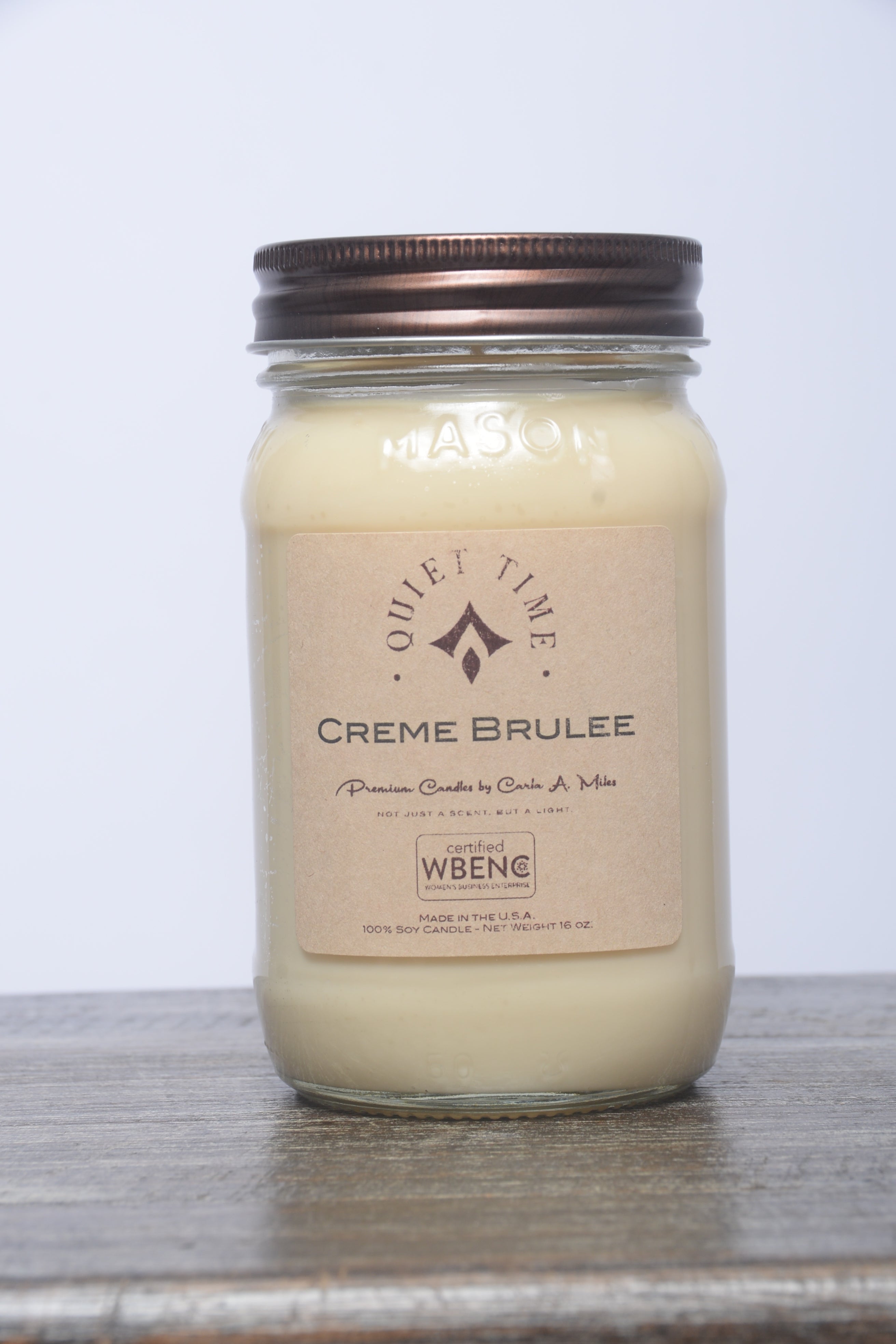 Creme Brulee | Pure Soy Wax Candle | Made in USA