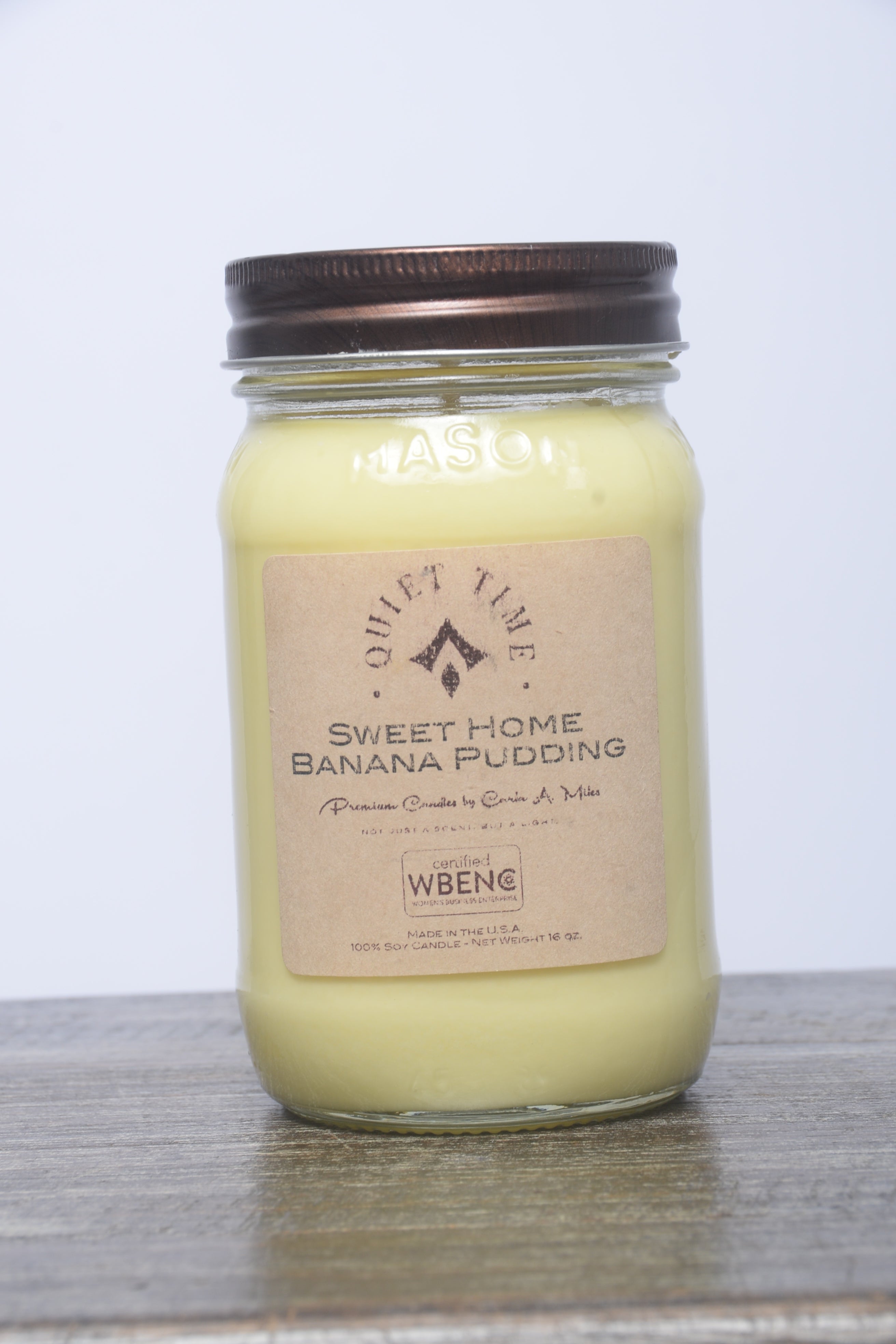 Sweet Home Banana Pudding | Pure Soy Wax Candle | Made in USA