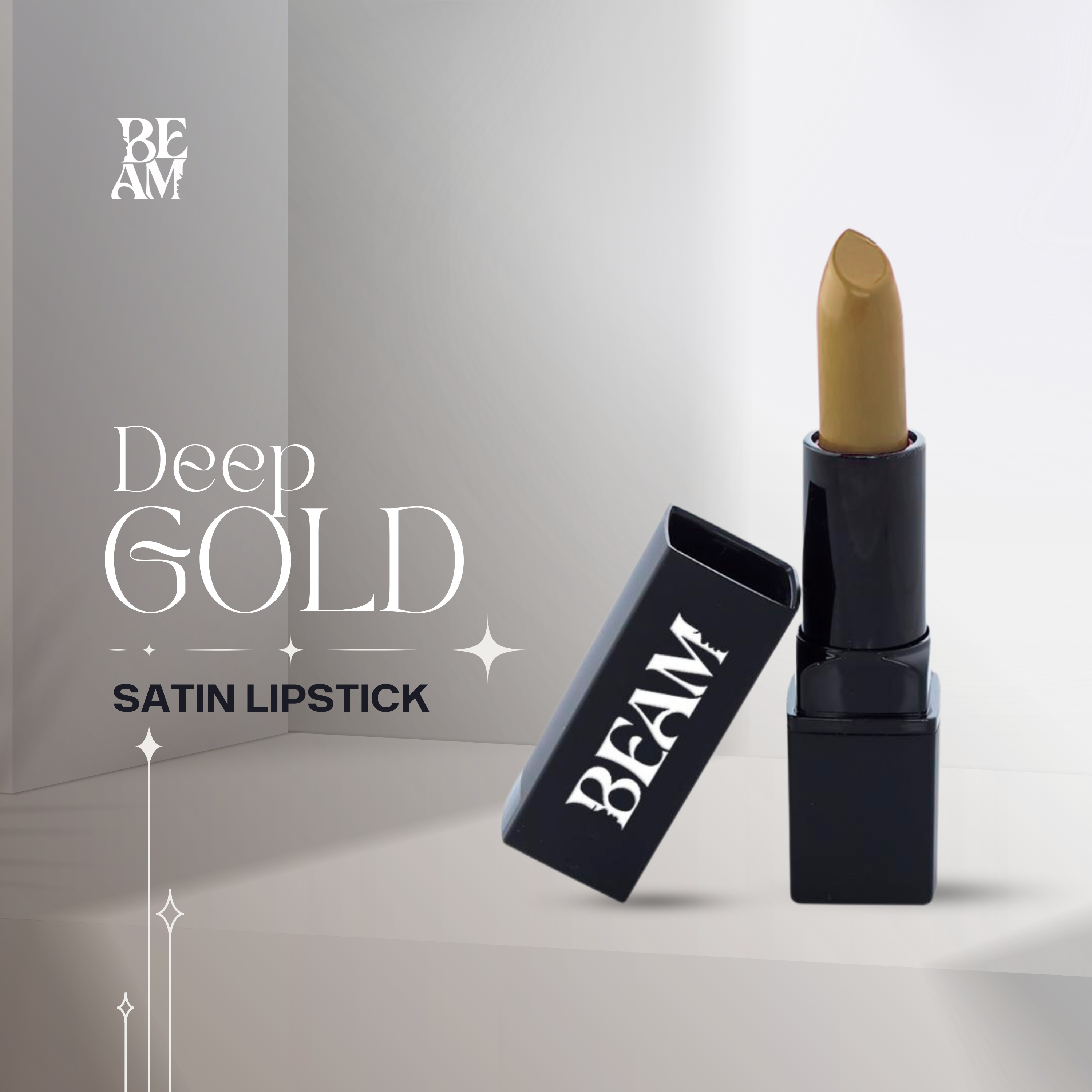BEAM Satin Lipstick (Lighter Shades)
