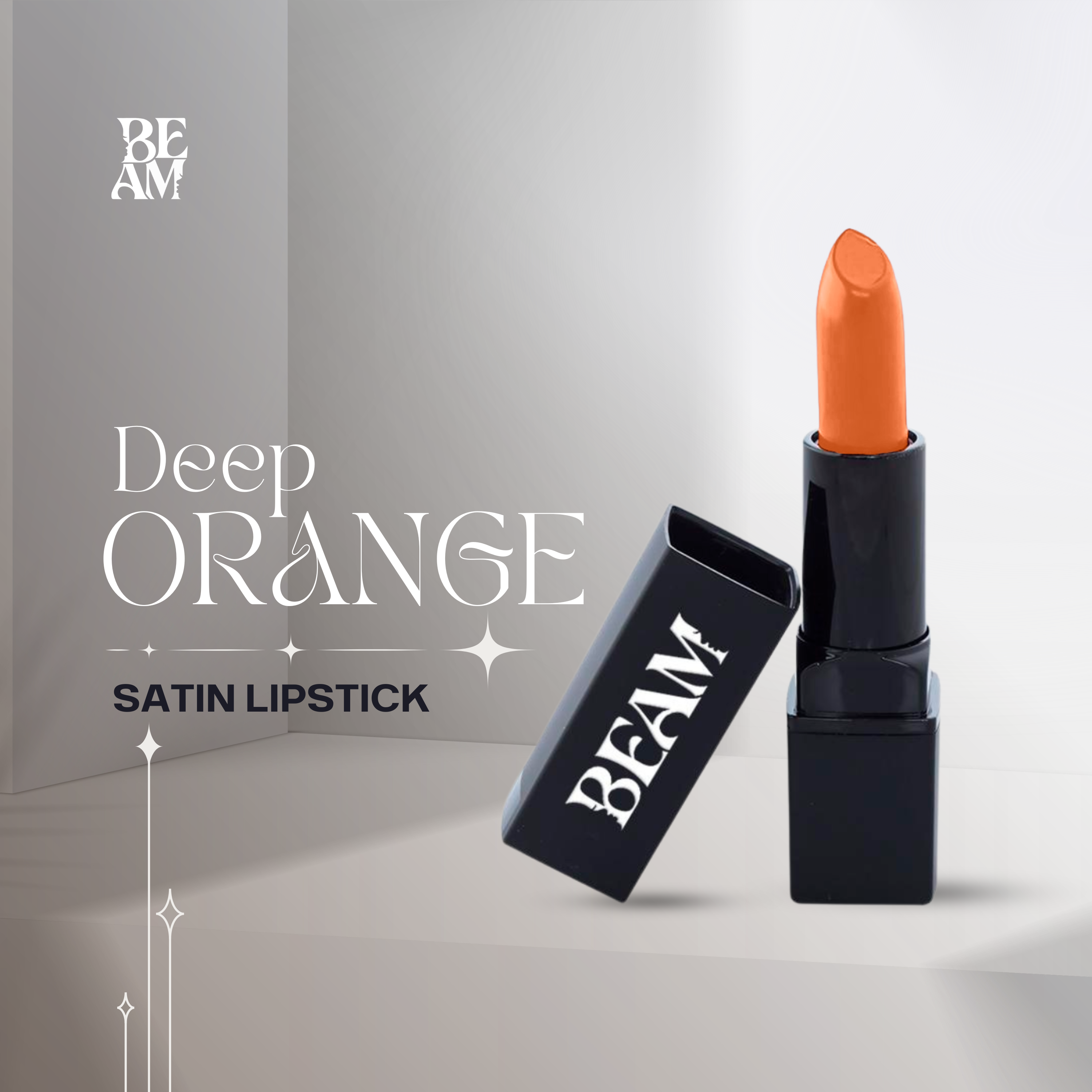 BEAM Satin Lipstick (Lighter Shades)