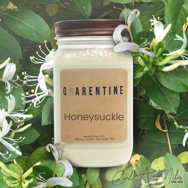 Honeysuckle | Pure Soy Wax Candle | Made in USA