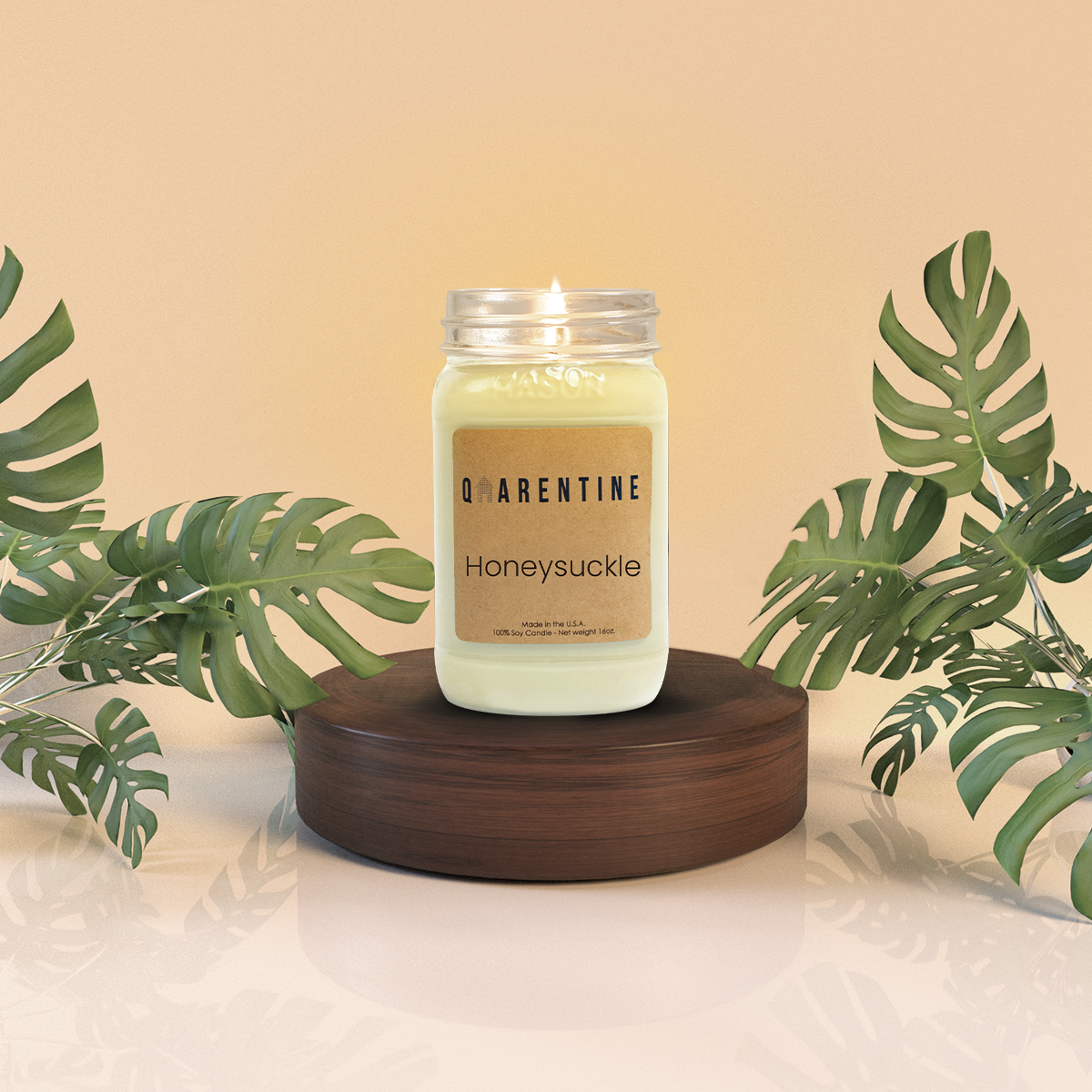 Honeysuckle | Pure Soy Wax Candle | Made in USA