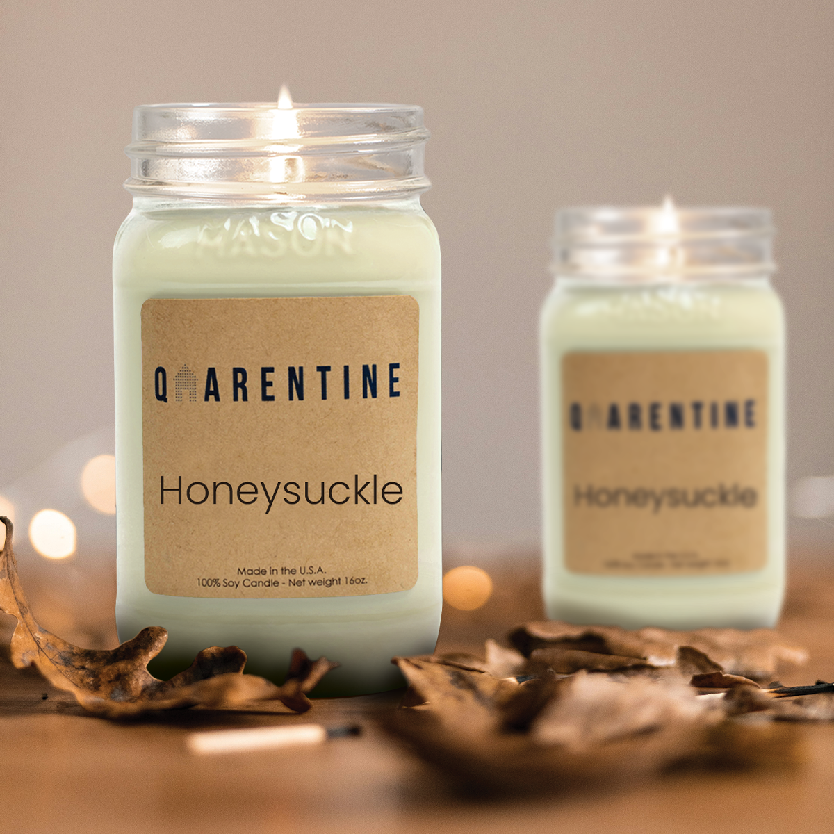 Honeysuckle | Pure Soy Wax Candle | Made in USA