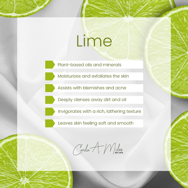 Lime Soap Bar | Chemical Free | All Natural