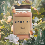 Oak | Pure Soy Wax Candle | Made in USA