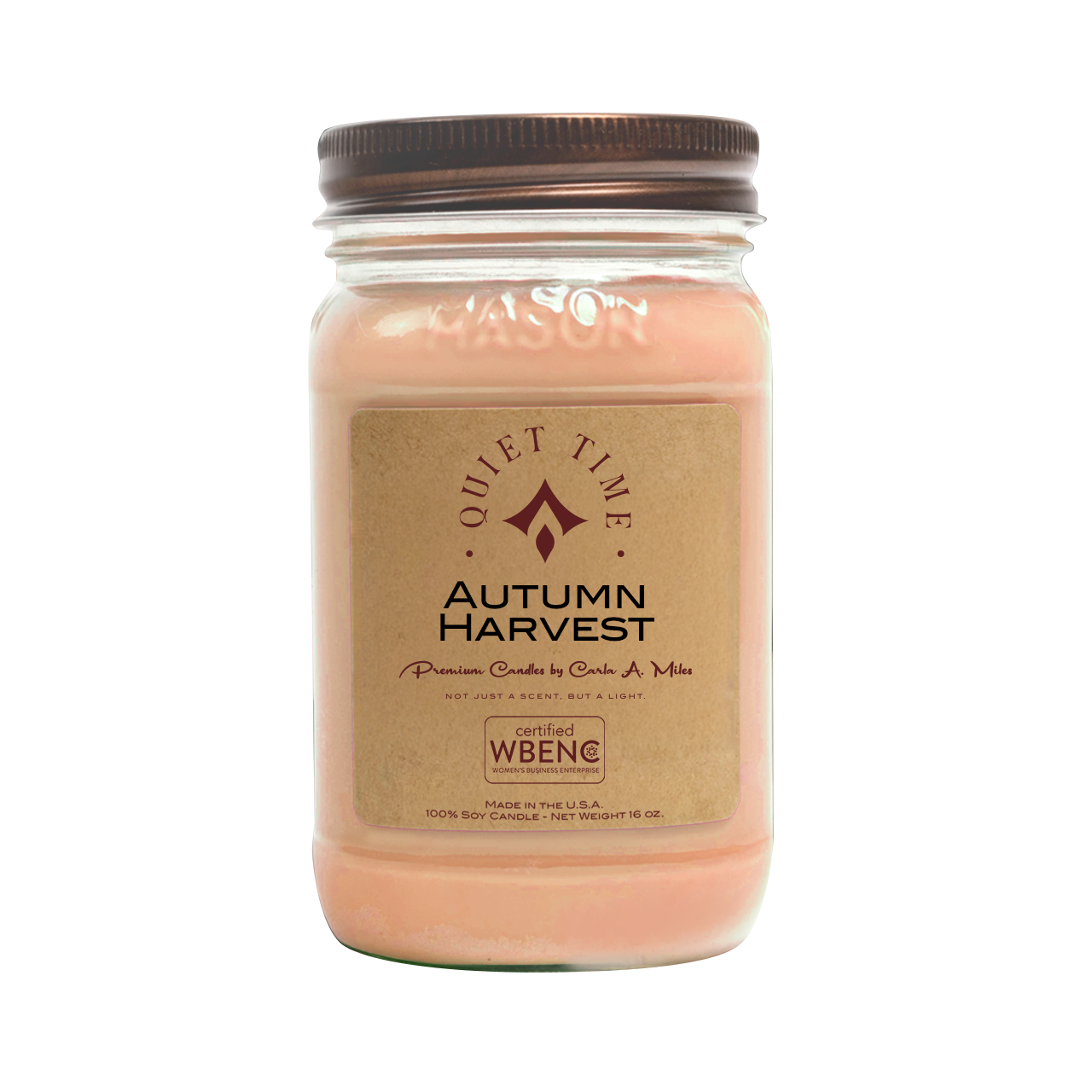 Autumn Harvest Soy Candle | Pure Soy Wax Candle | Made in USA