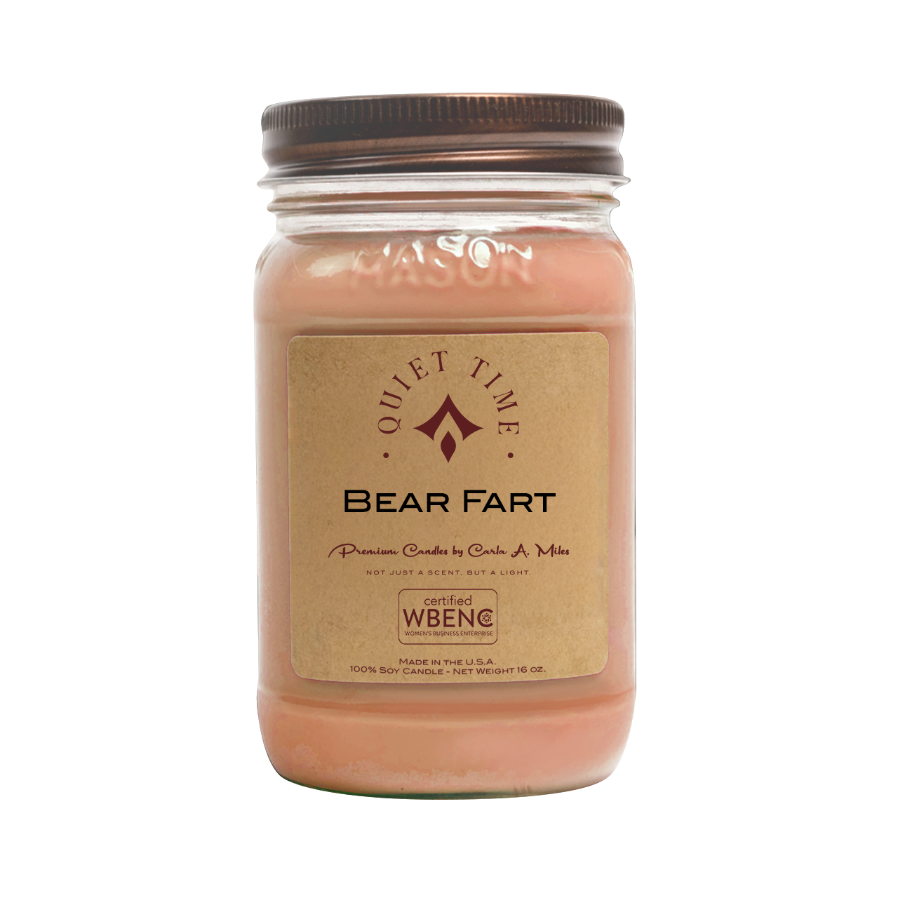 Bear Fart | Pure Soy Wax Candle | Made in USA