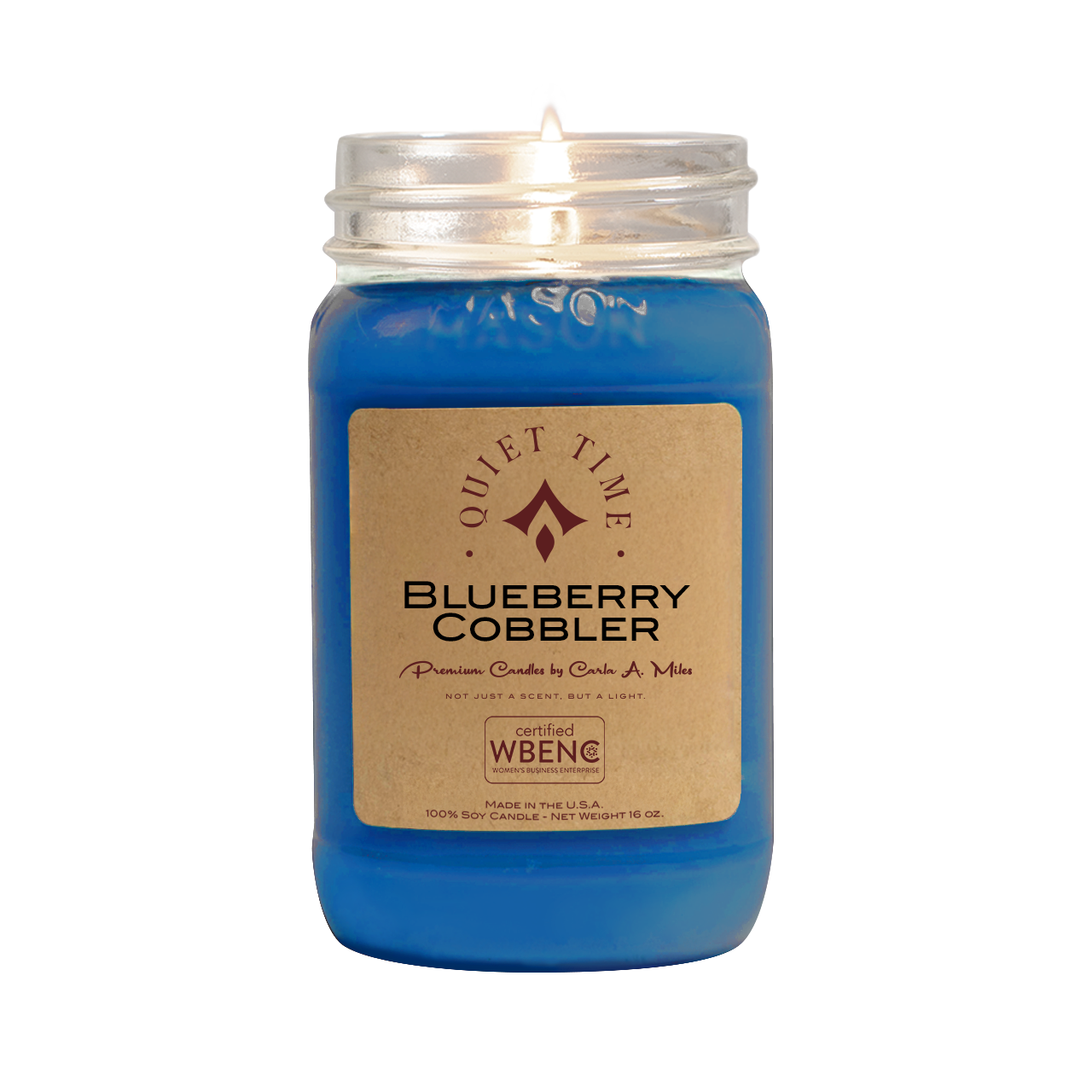 Blueberry Cobbler | Pure Soy Wax Candle | Made in USA