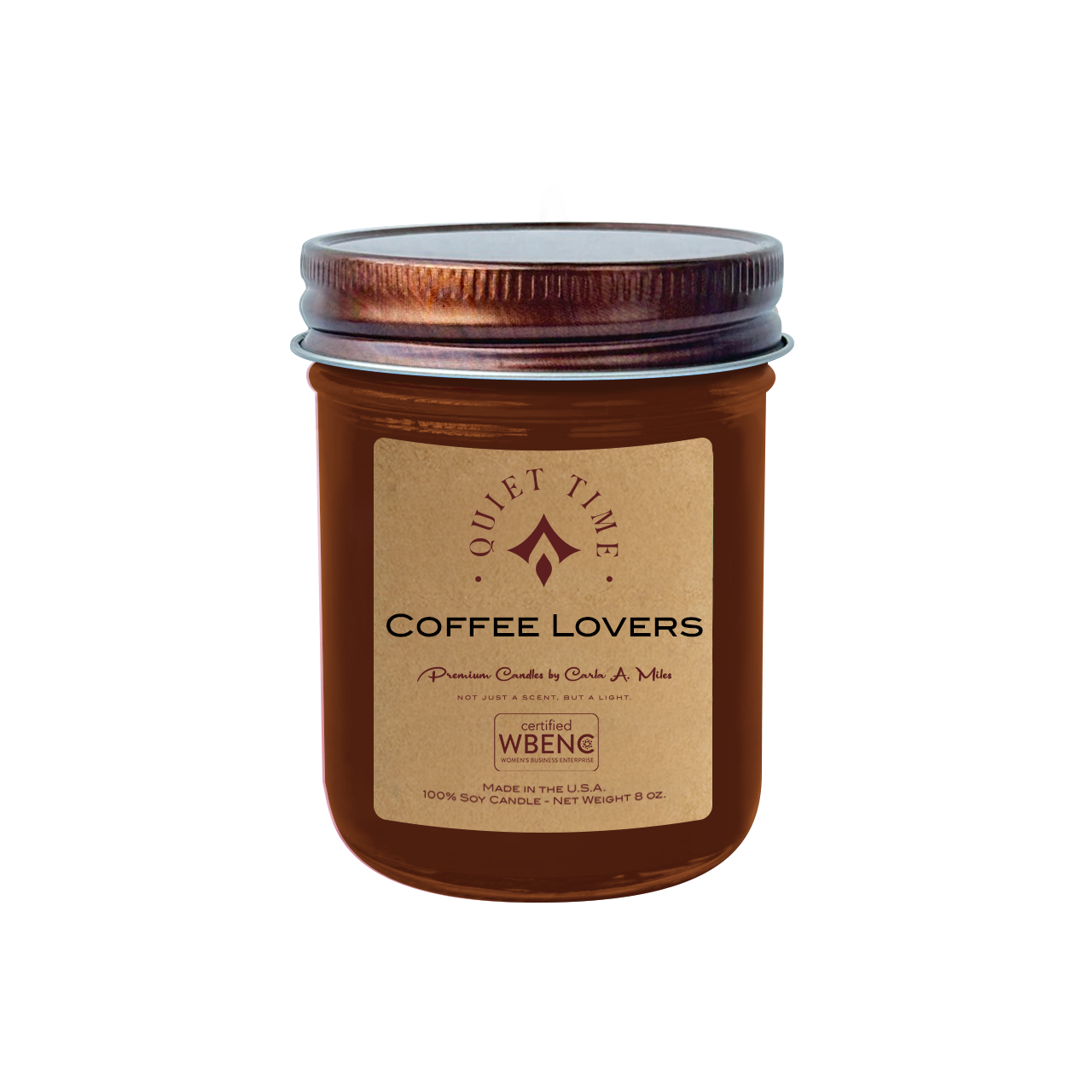 Coffee Lovers | Pure Soy Wax Candle | Made in USA