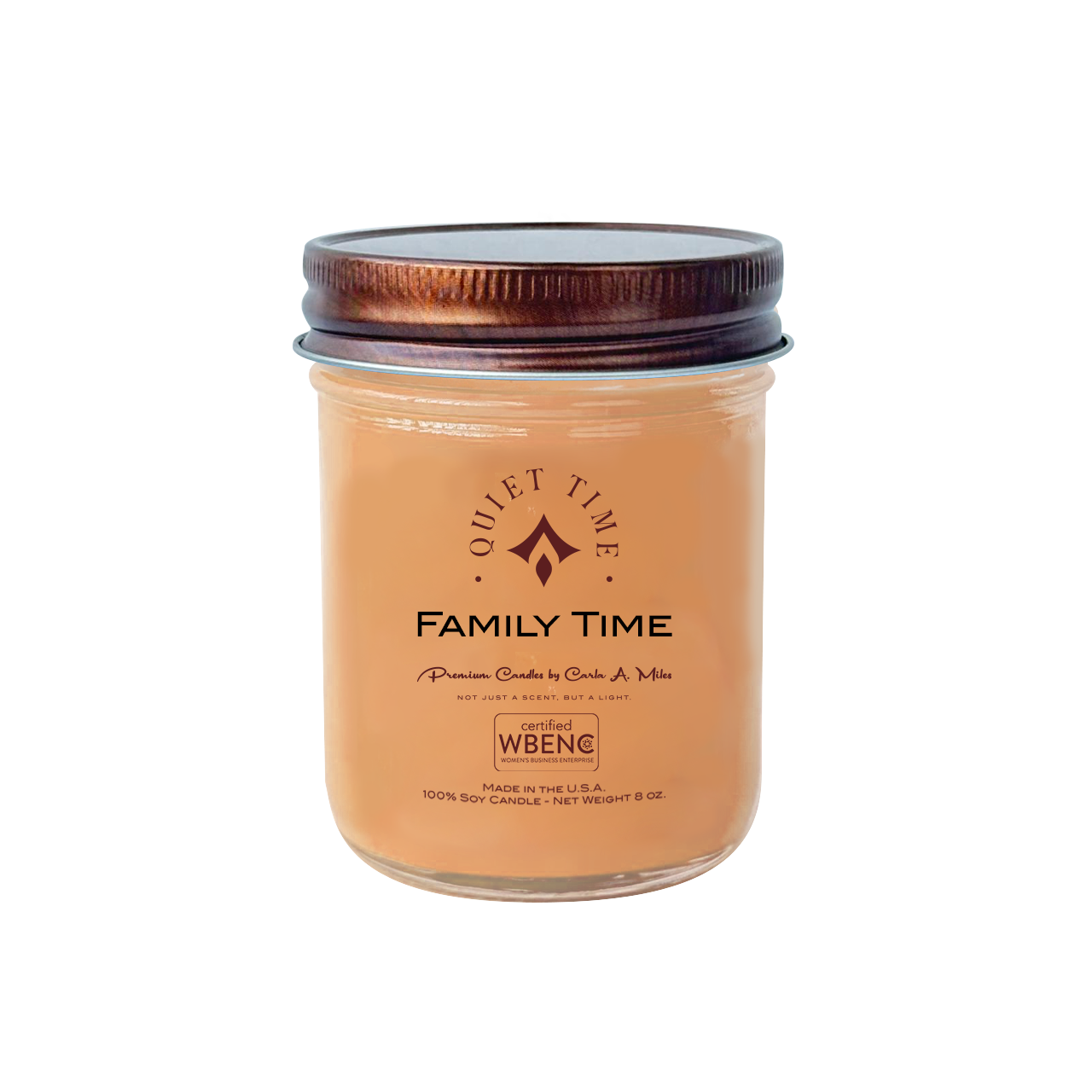 Family Time | Pure Soy Wax Candle | Made in USA