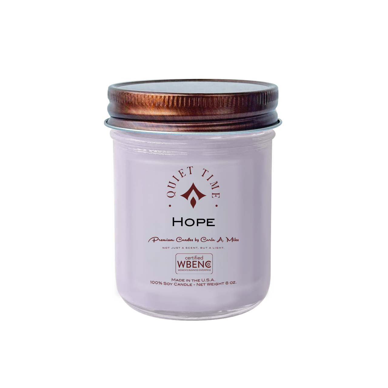 Hope | Pure Soy Wax Candle | Made in USA