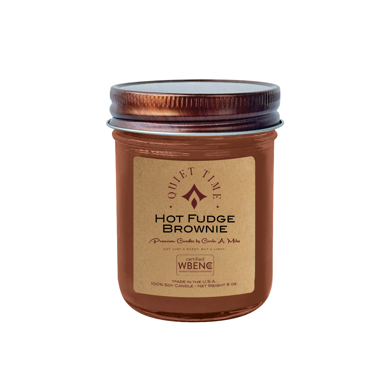 Hot Fudge Brownie | Pure Soy Wax Candle | Made in USA