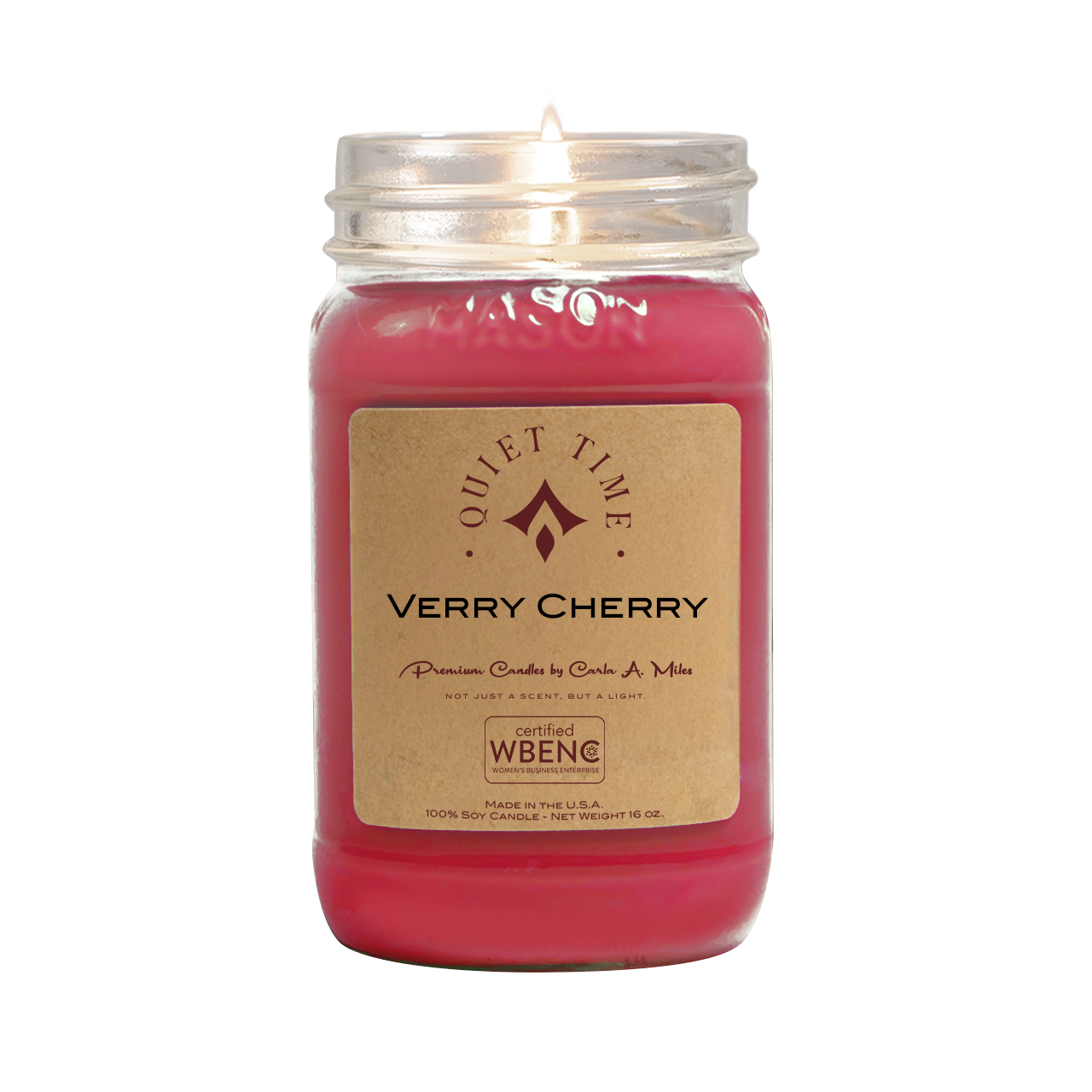 Very Cherry | Pure Soy Wax Candle | Made in USA