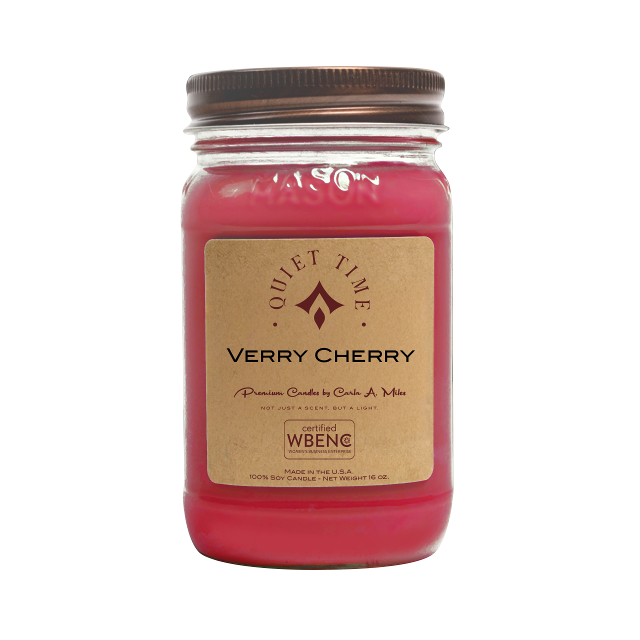 Very Cherry | Pure Soy Wax Candle | Made in USA